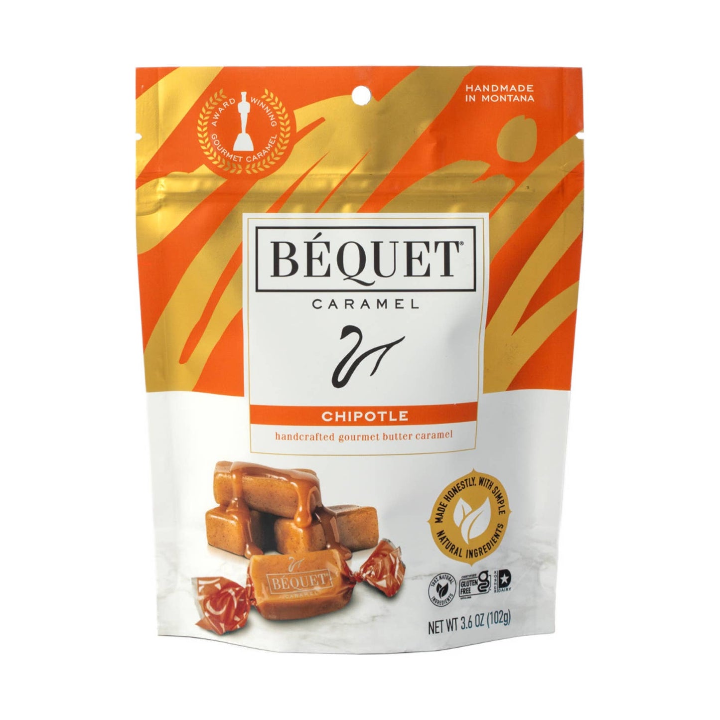 Béquet Gourmet Caramel 3.6 oz Pouch