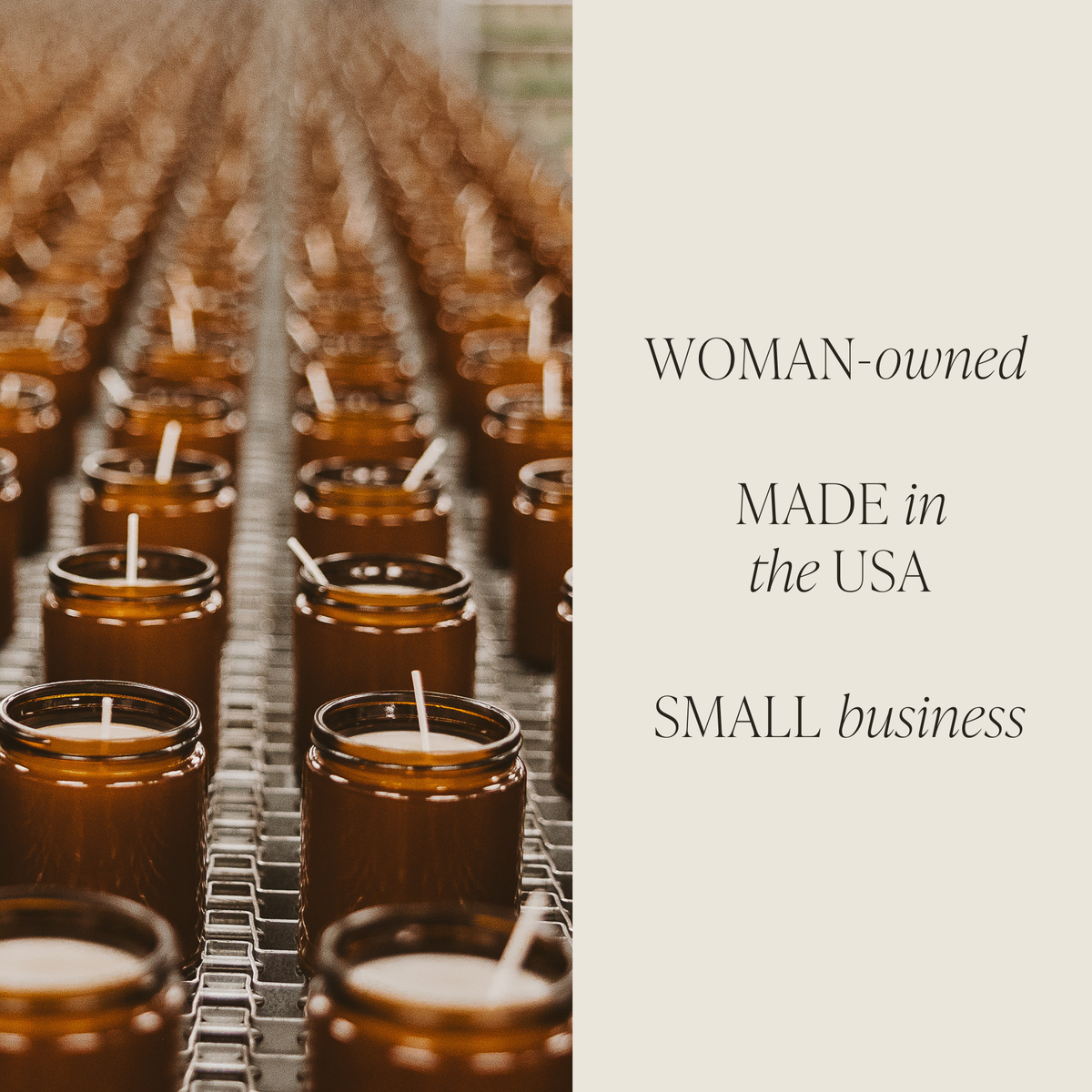 Warm and Cozy 9 oz Soy Candle - Christmas Home Decor & Gifts