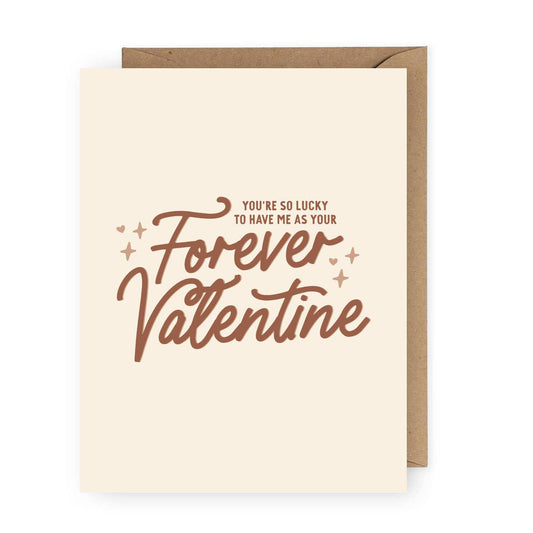 Forever Valentine Greeting Card