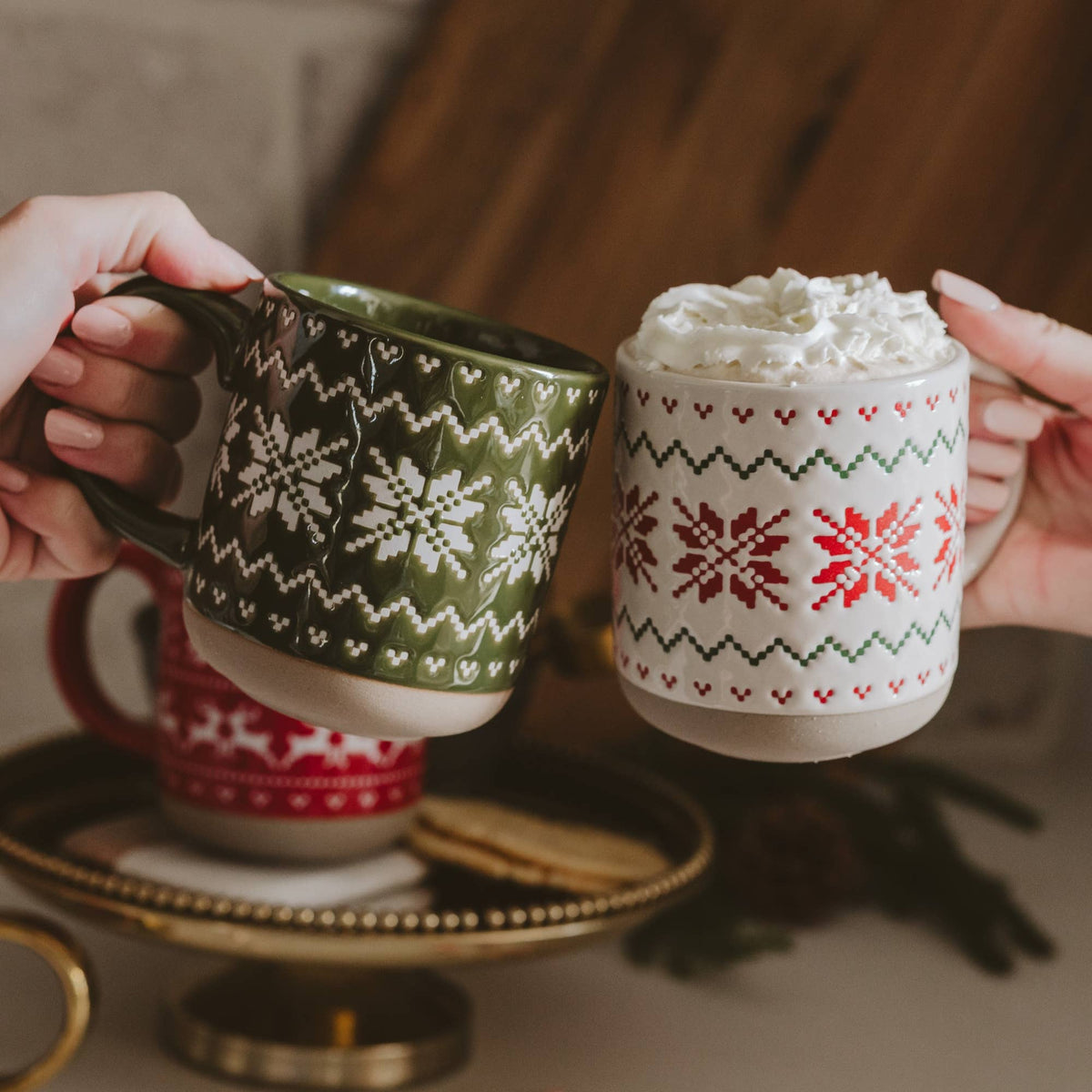 *NEW* Fair Isle Sweater Stoneware Coffee Mug - Gifts
