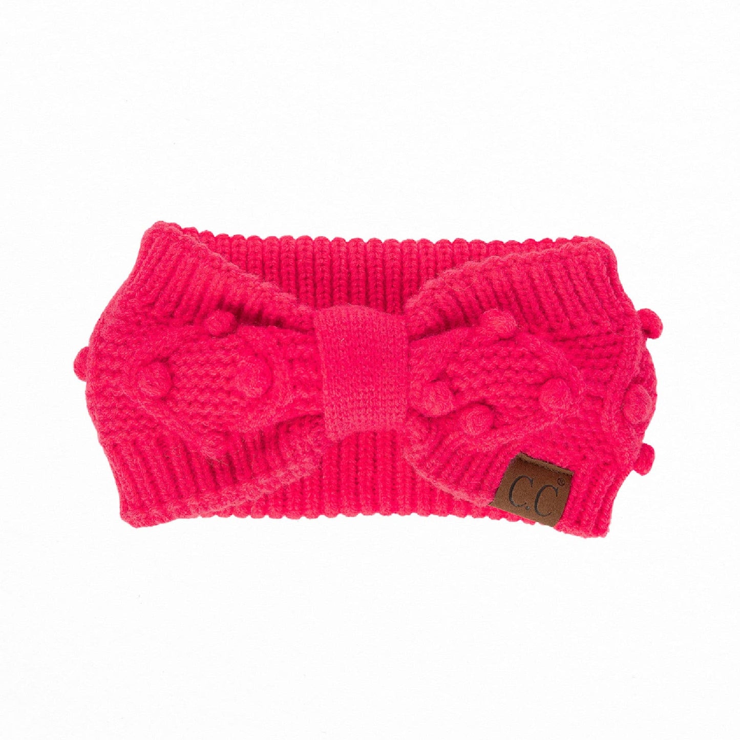 CC Crafted Pom Detail Head Wrap ( HW-3836 )