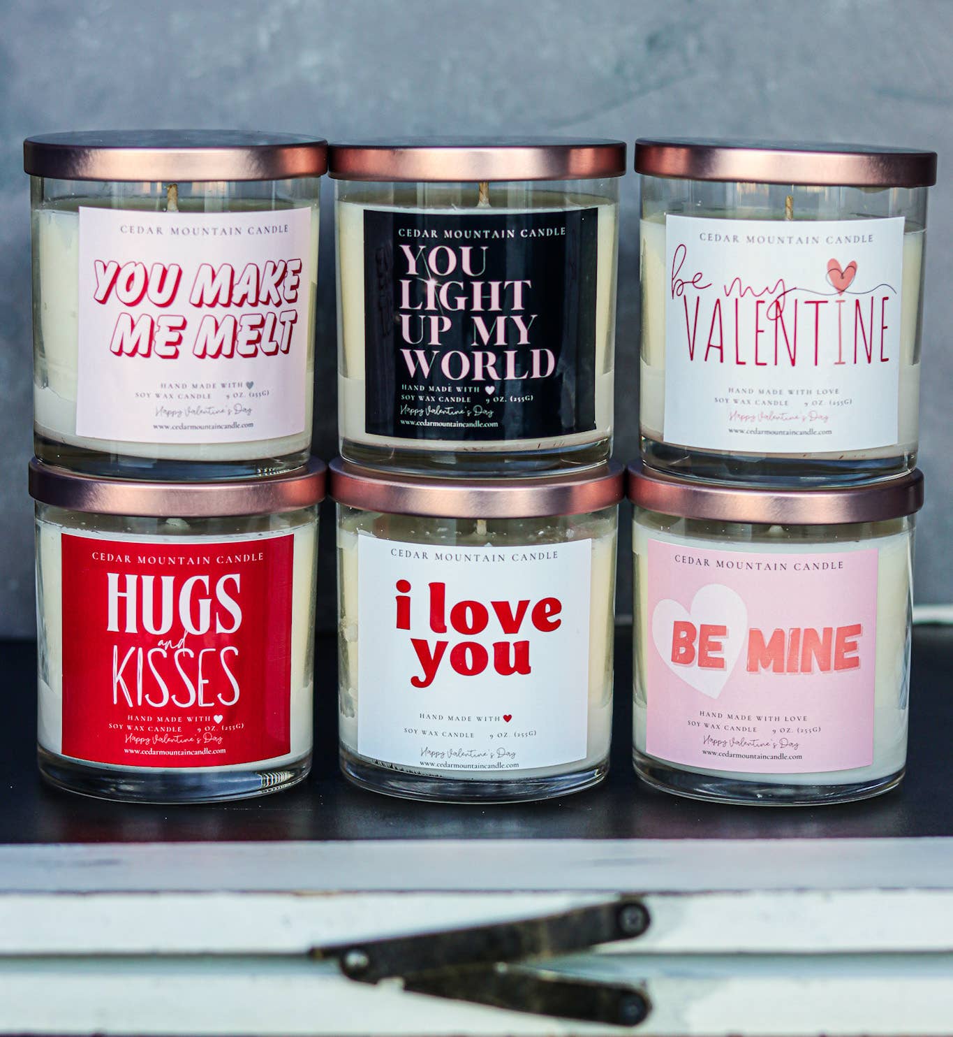 You Make Me Melt - Valentine's Day Soy Candle - 9 oz Jar