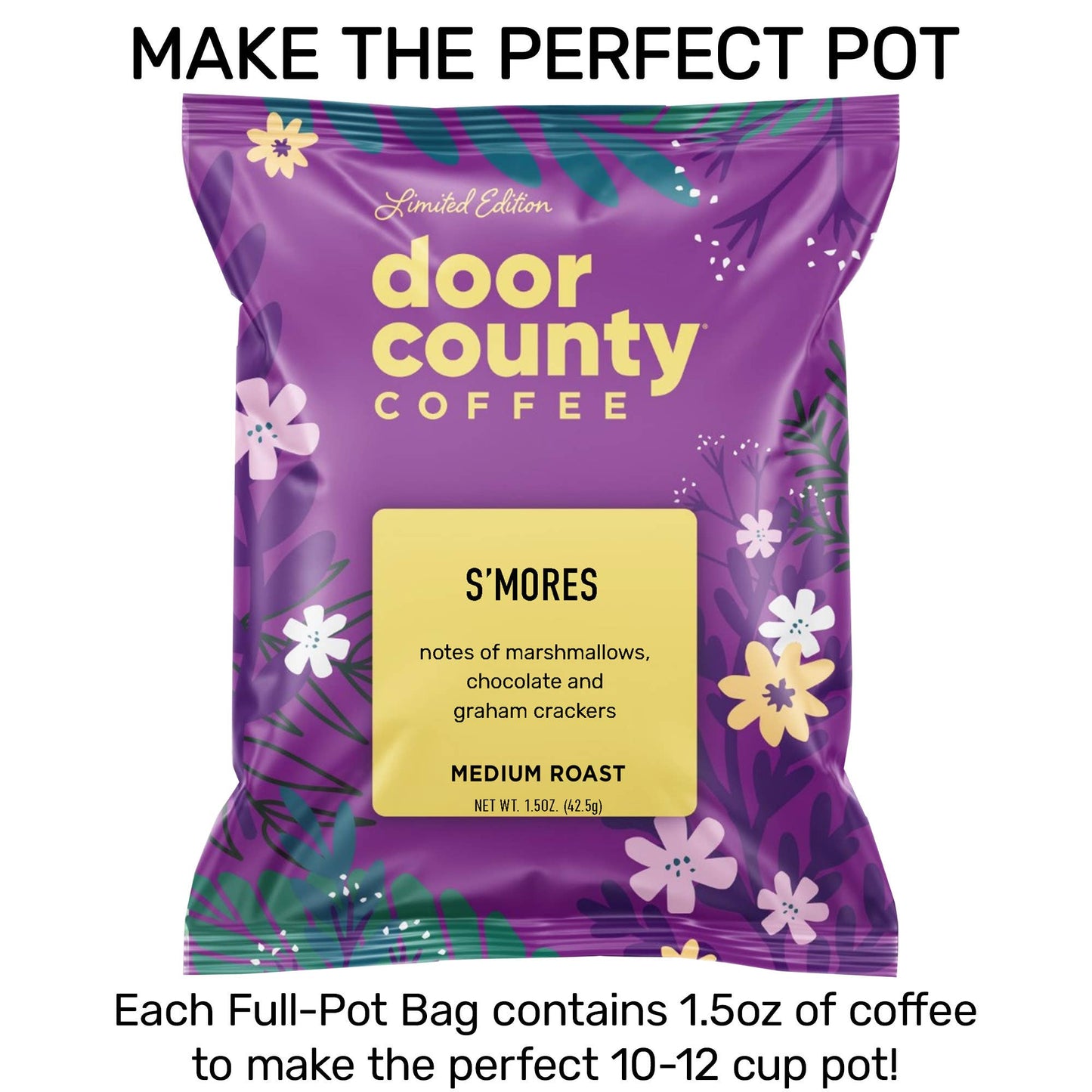 S'mores Specialty SPRING Flavored Coffee, 1.5oz, 6 pack