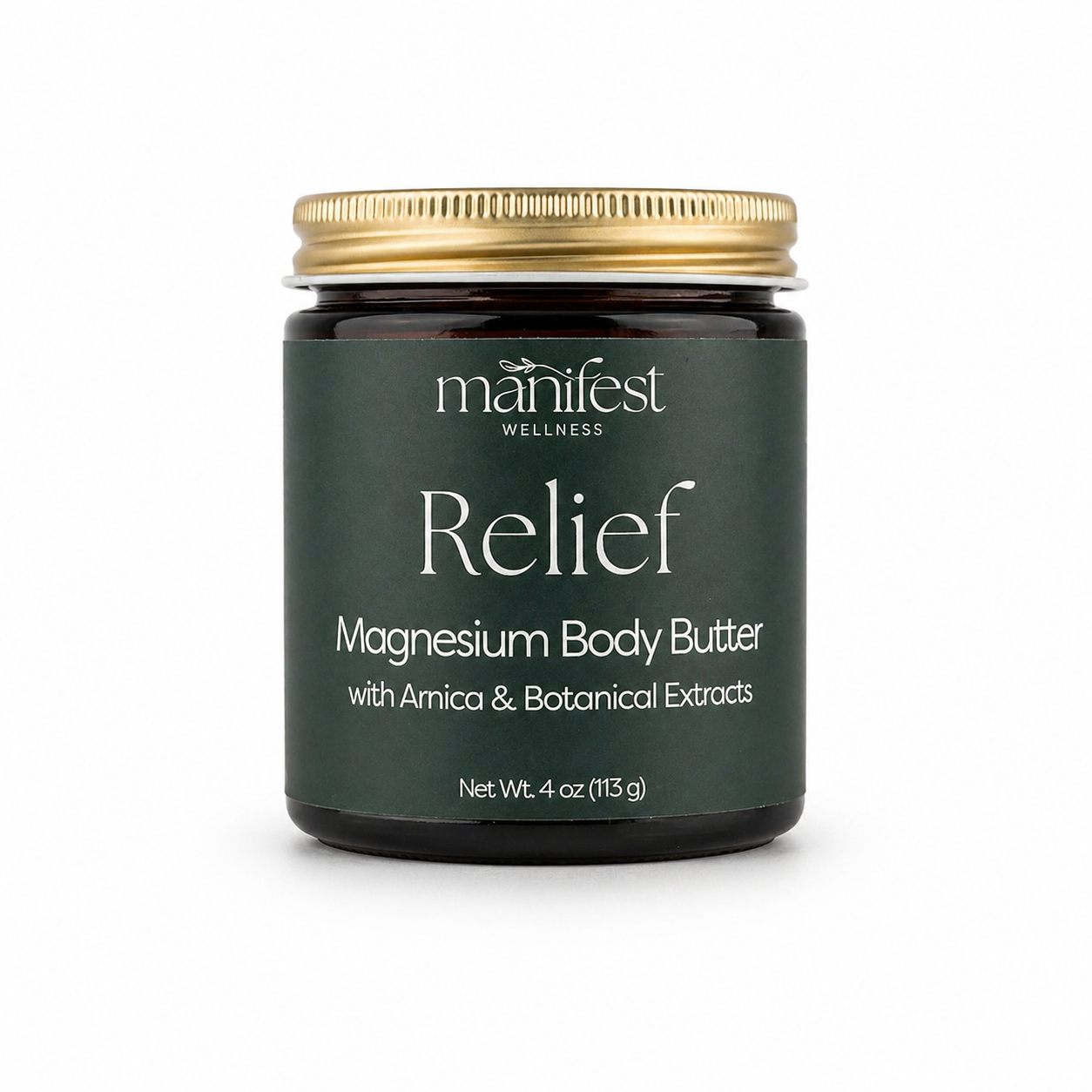 Magnesium Relief Butter Infused with Arnica + St John's Wort