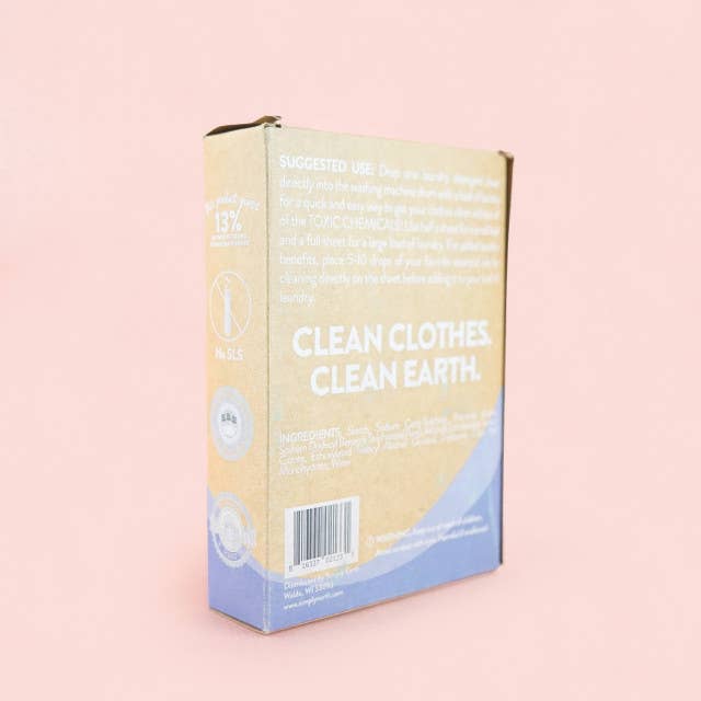 Laundry Detergent Sheets (Set of 30)