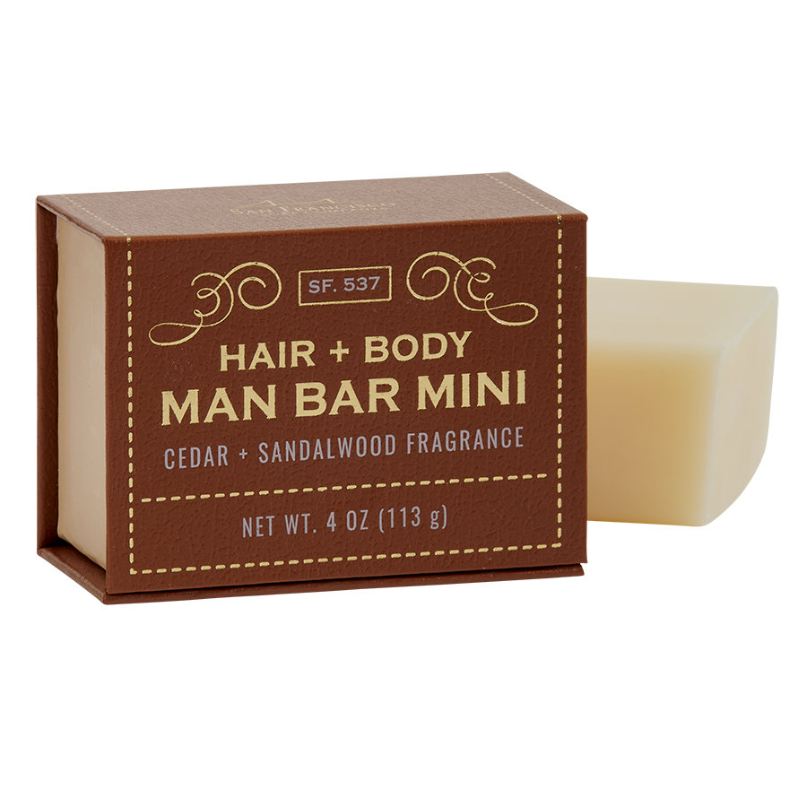 Man Bar Mini 4oz Cedar & Sandalwood