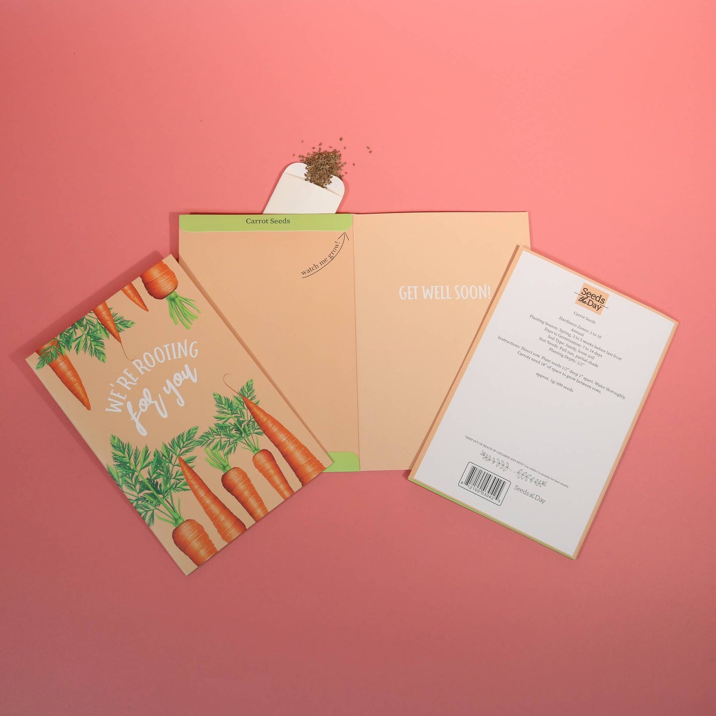 SEED PACKET GREETING CARDS | FREE Display w/36+ Cards