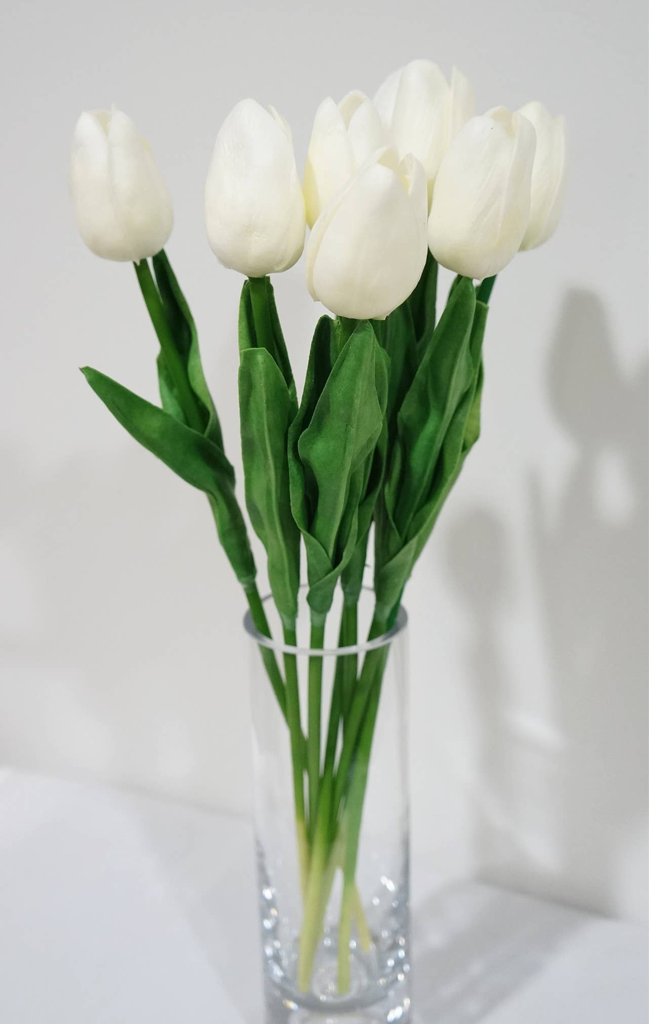 Latex Real Touch Tulips Spring Home Wedding Flower Set of 10