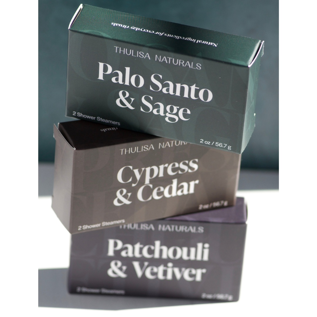 Men's Shower Steamers | Palo Santo + Sage | Men’s Grooming
