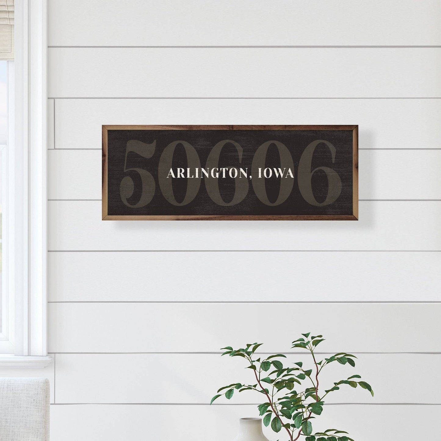 Personalized Zip City State Overlay