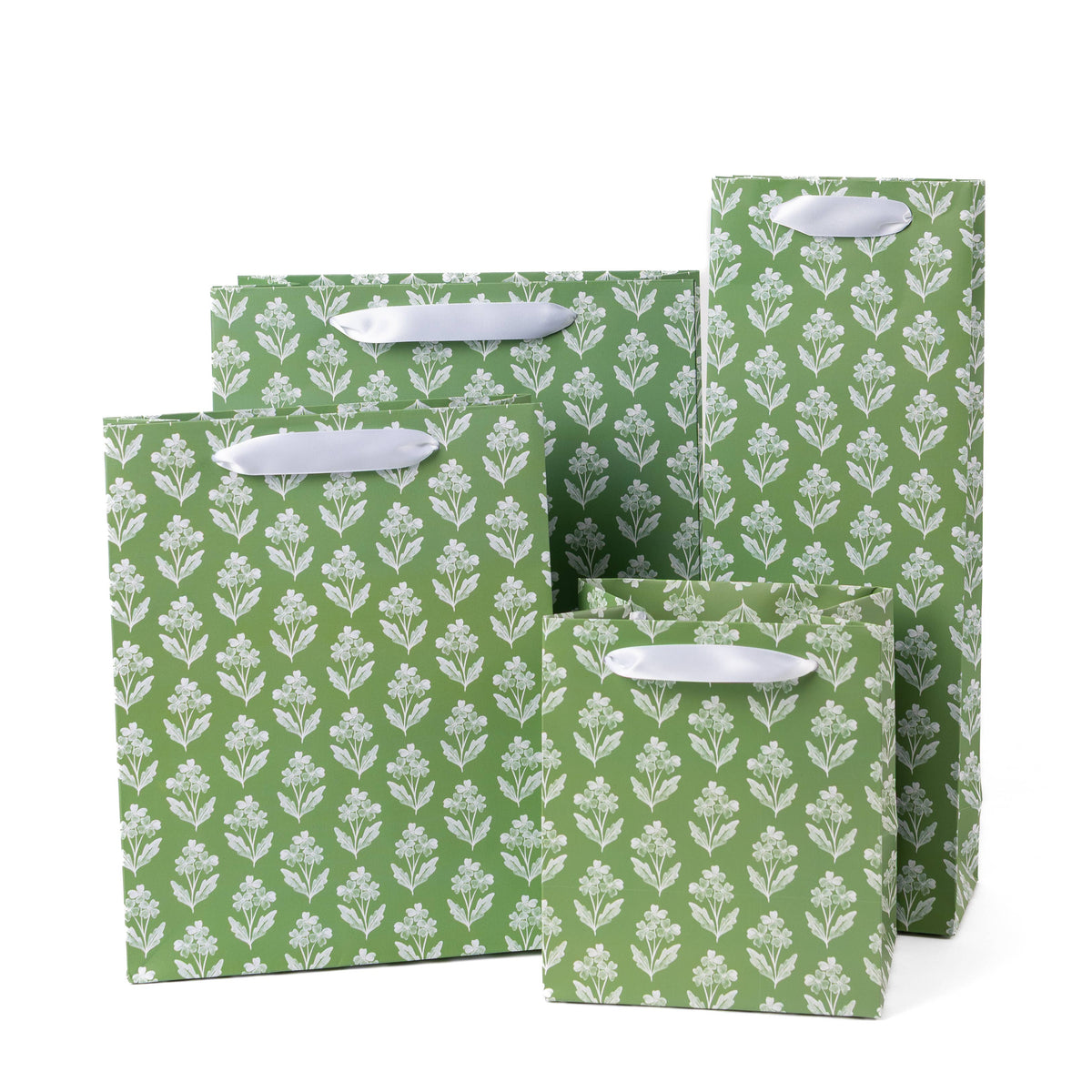 Forget Me Nots Sage Gift Bag
