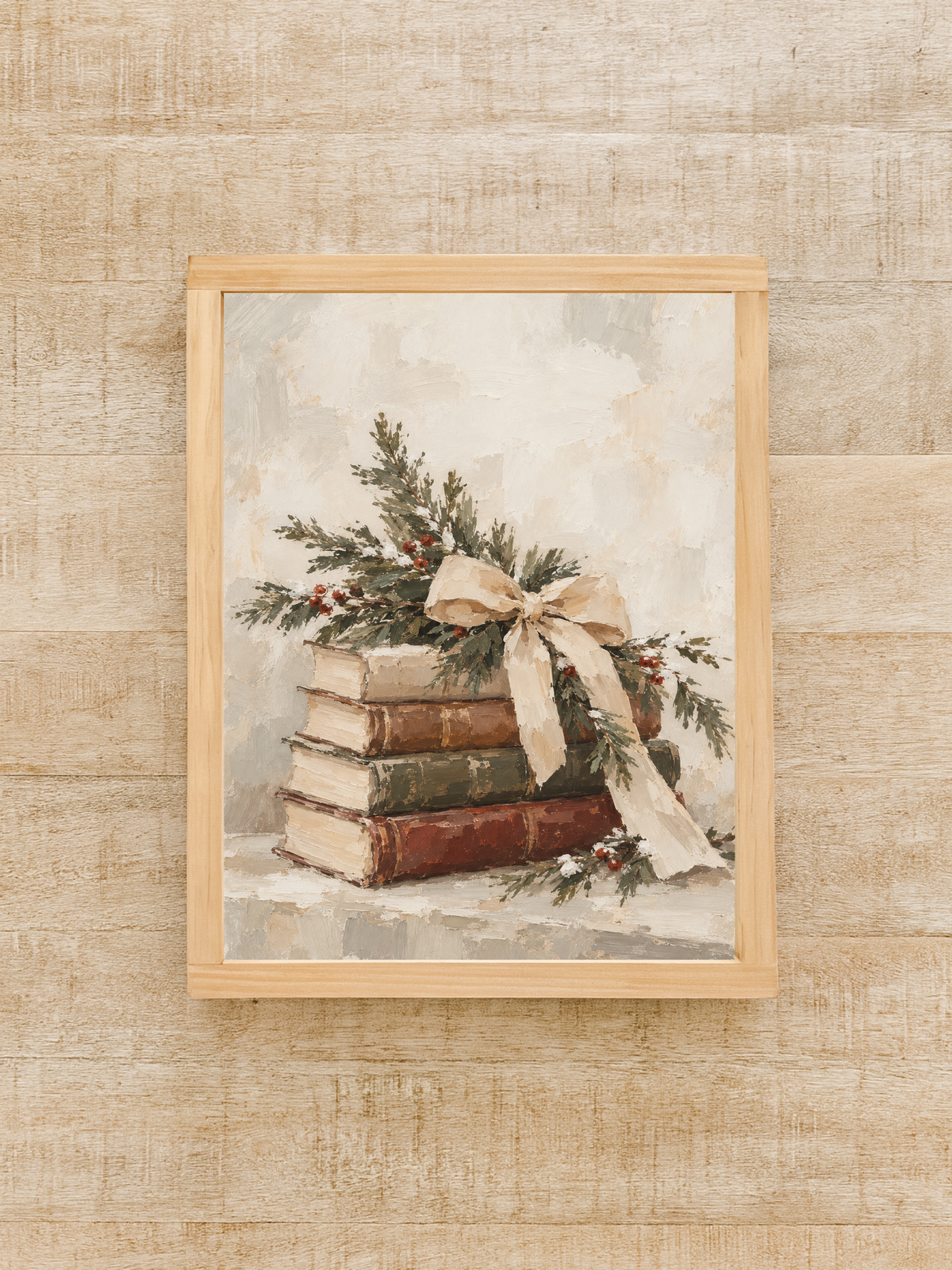 Vintage Books & Winter Greens | Holiday 2026