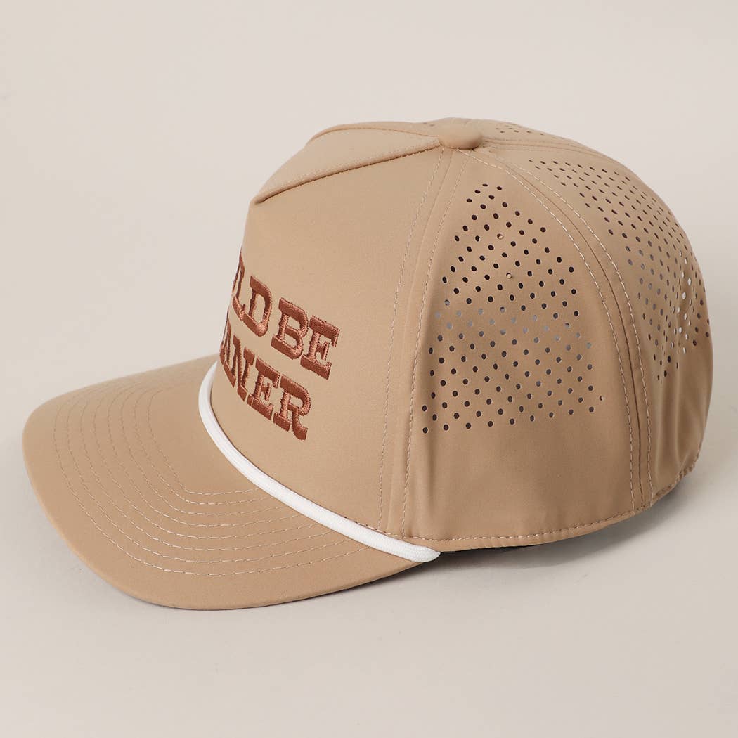COULD BE MEANER Premium Materials Rope Strap Trucker Hat