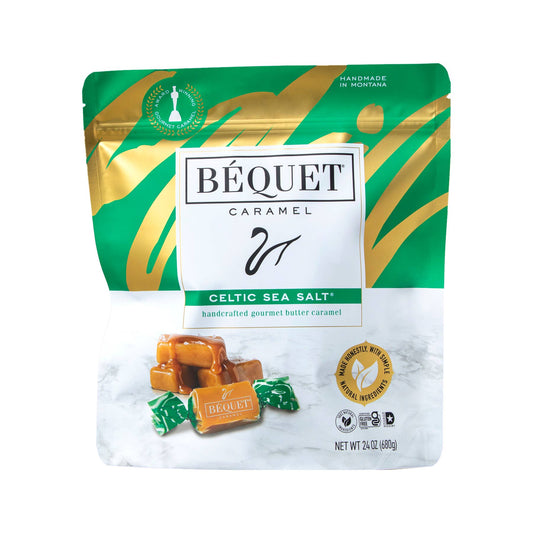 Béquet Gourmet Caramel 24 oz Resealable Pouch