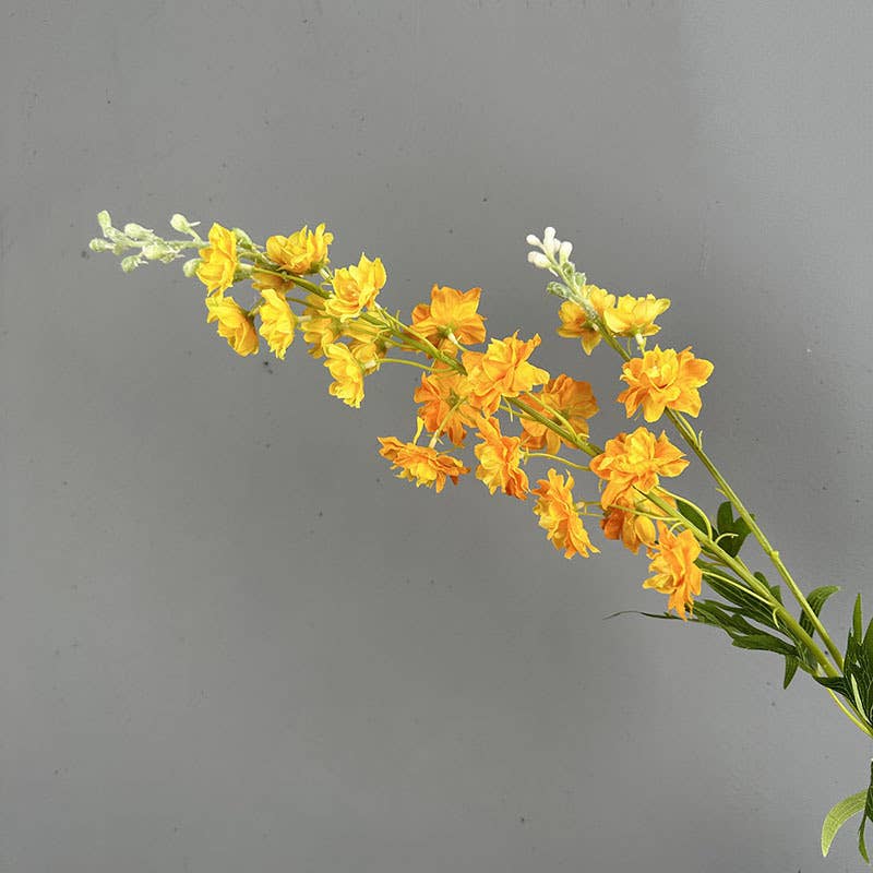 33''T Silk Delphinium Flower Stem, Srping/Summer Decorations