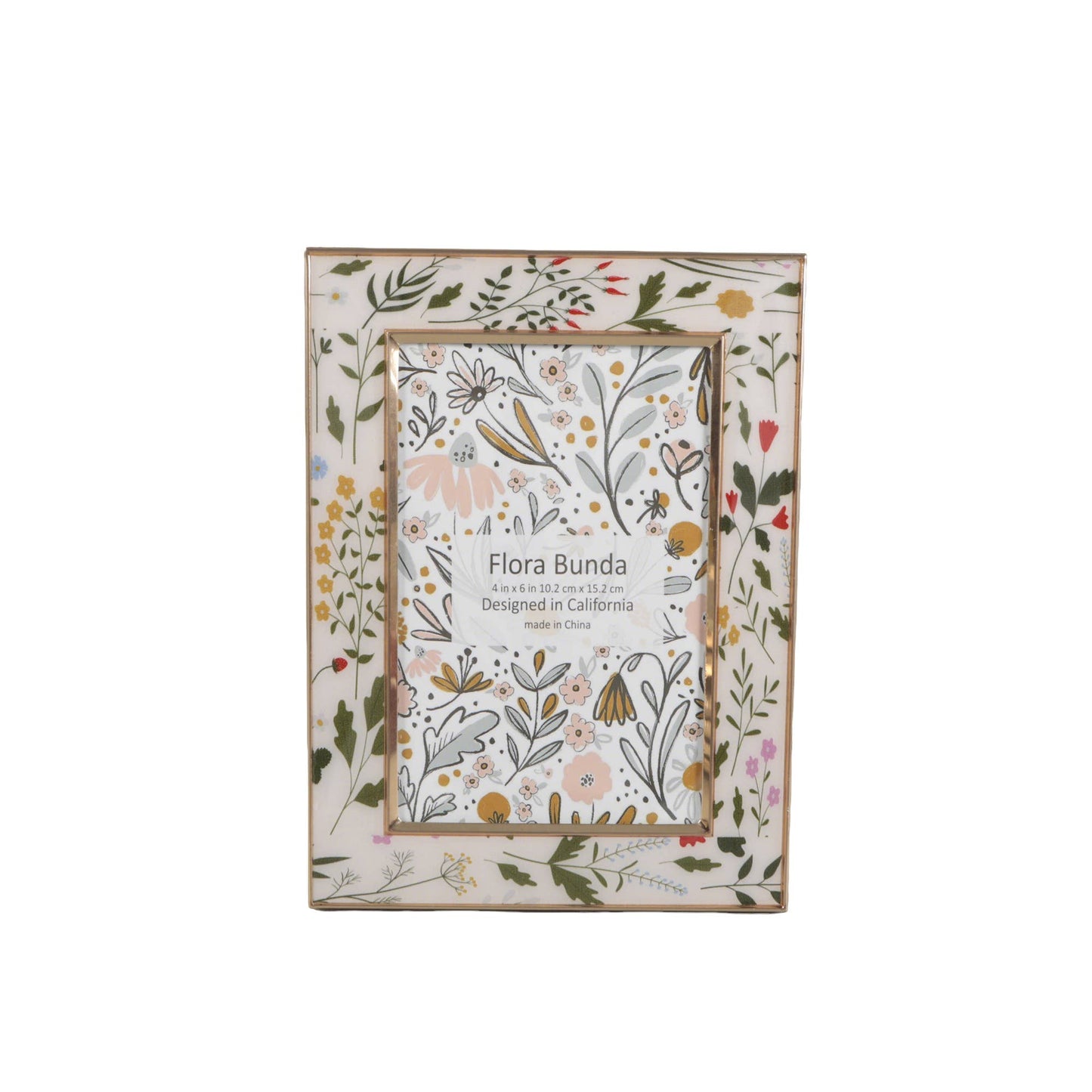 4x6 Wild Flowers Aluminum Frame