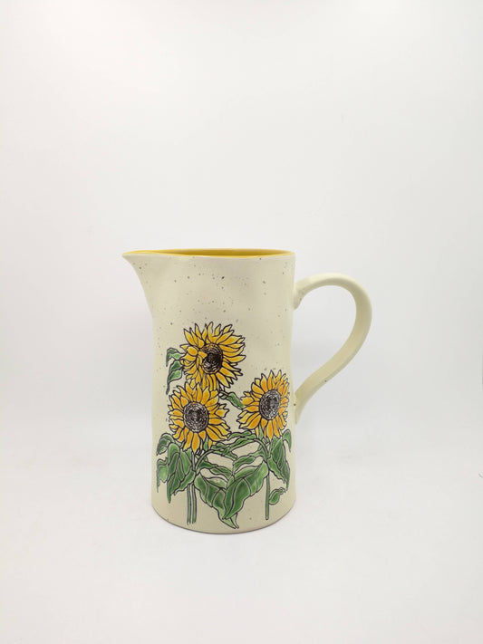Sunflower Time Pitcher