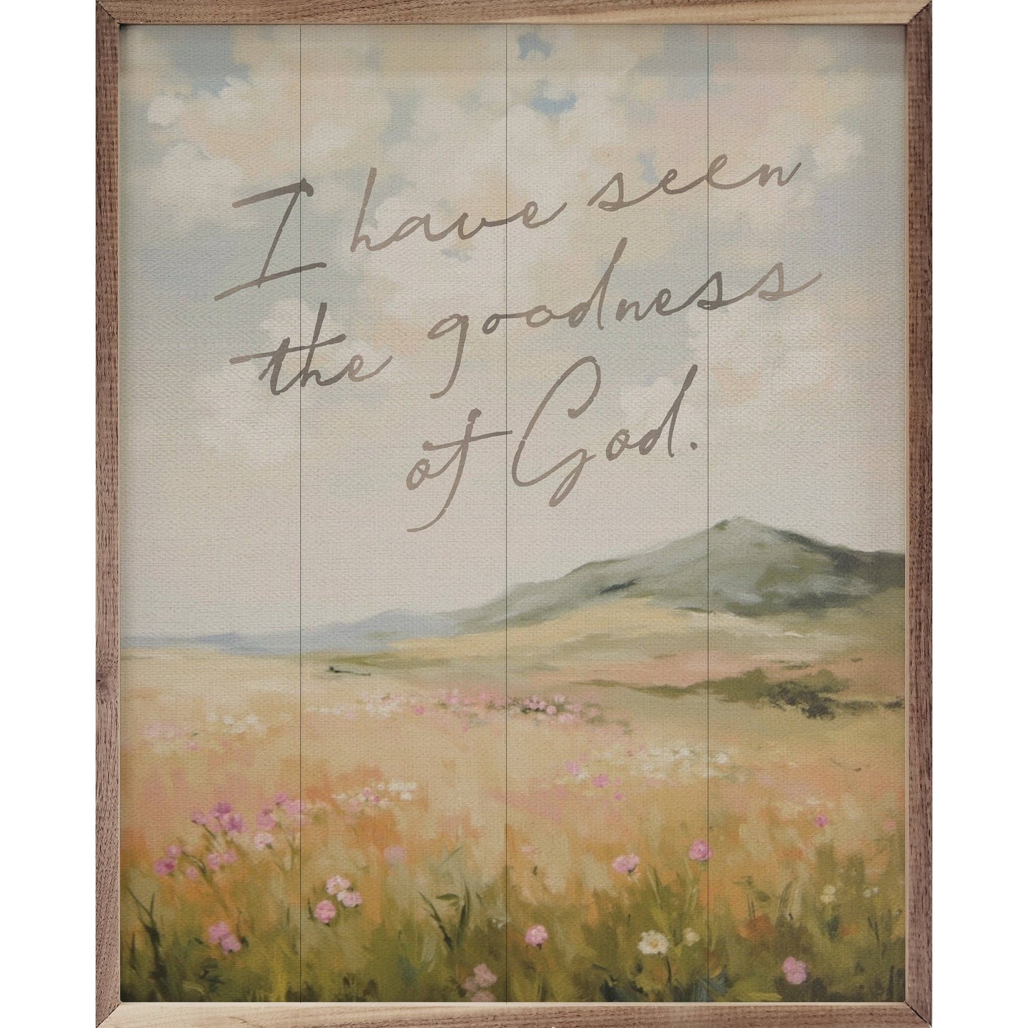 I Have Seen The Goodness