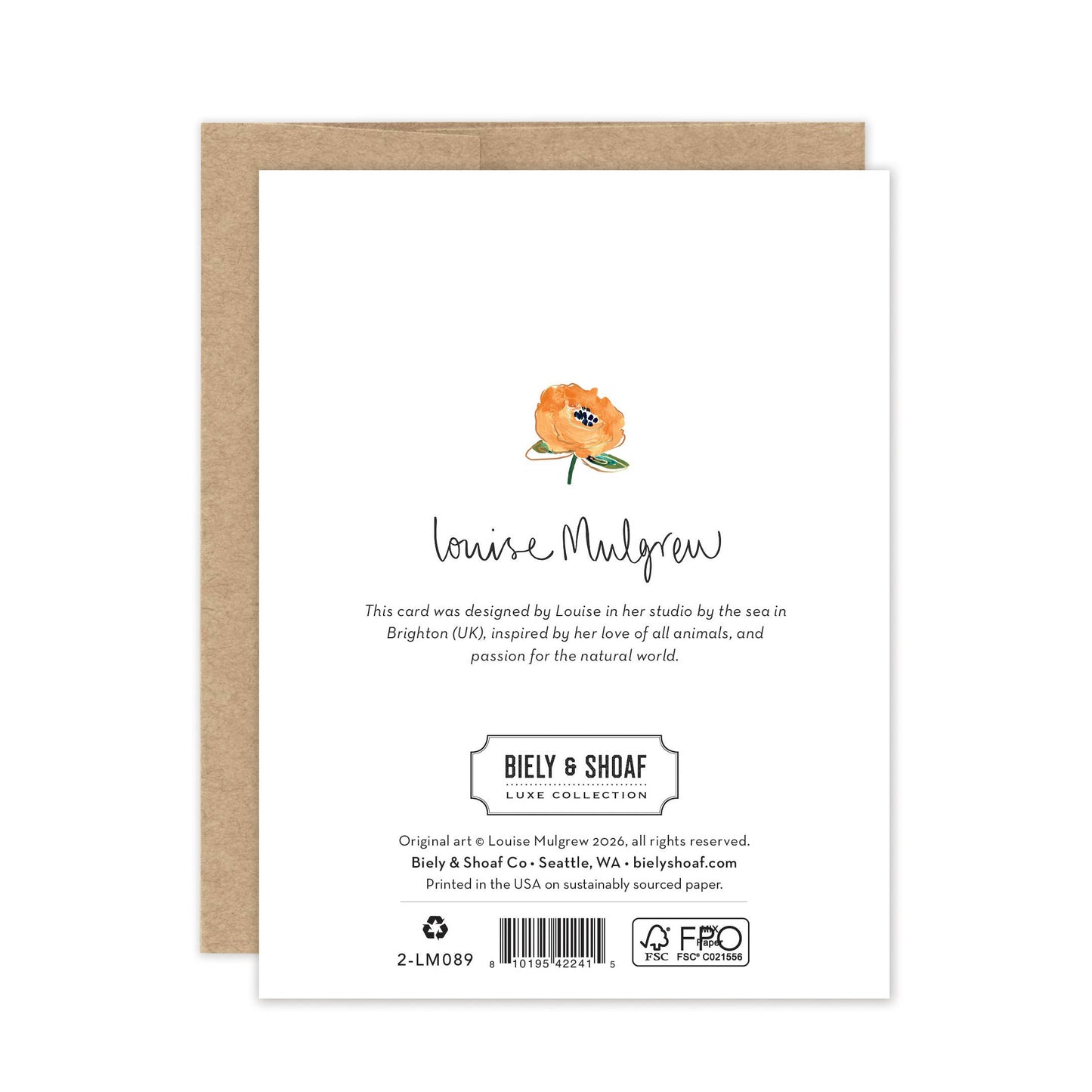Rose Garden Birthday - Luxe A2 Card