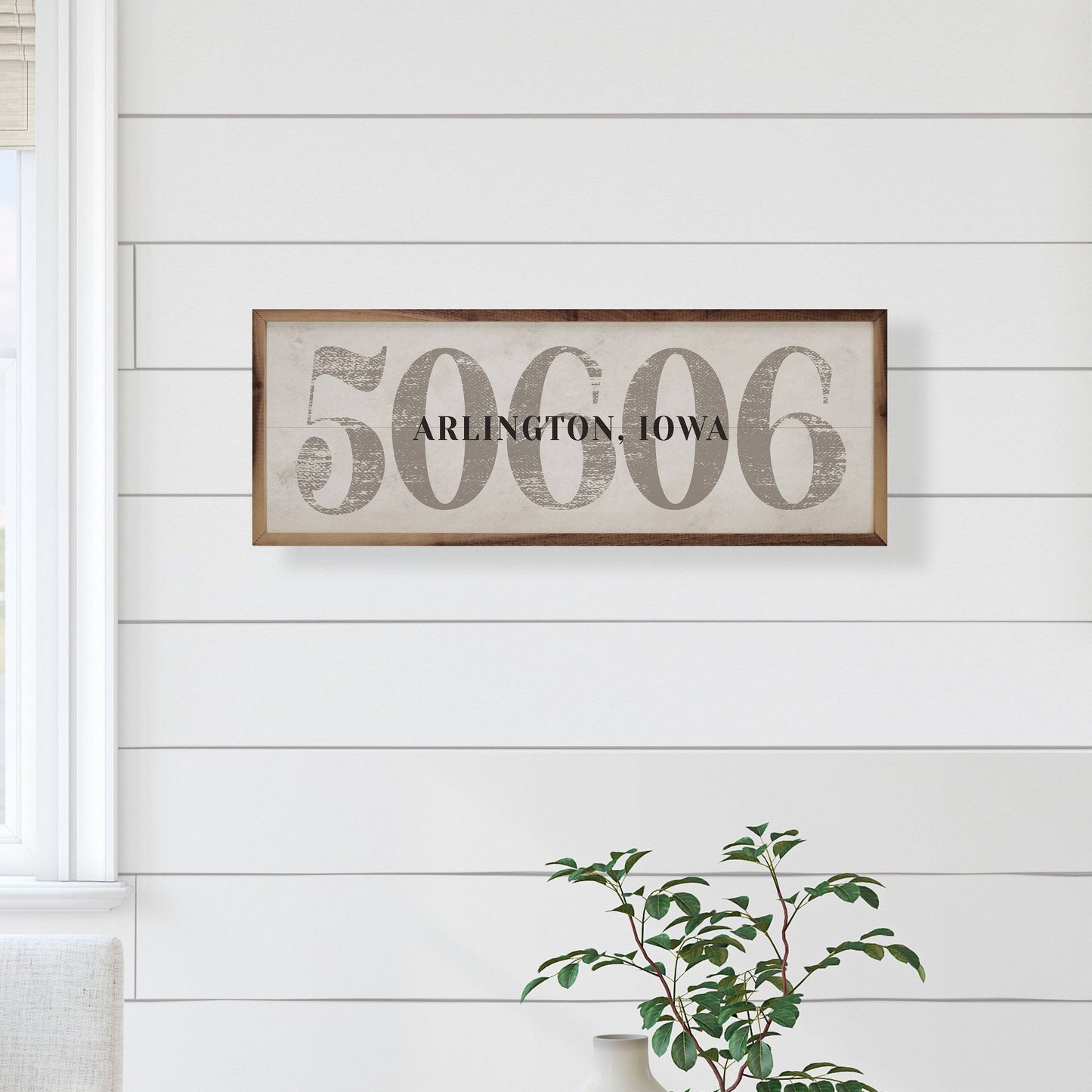 Personalized Zip City State Overlay