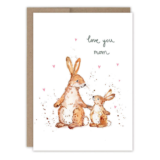 Bunnies Mother's Day Card