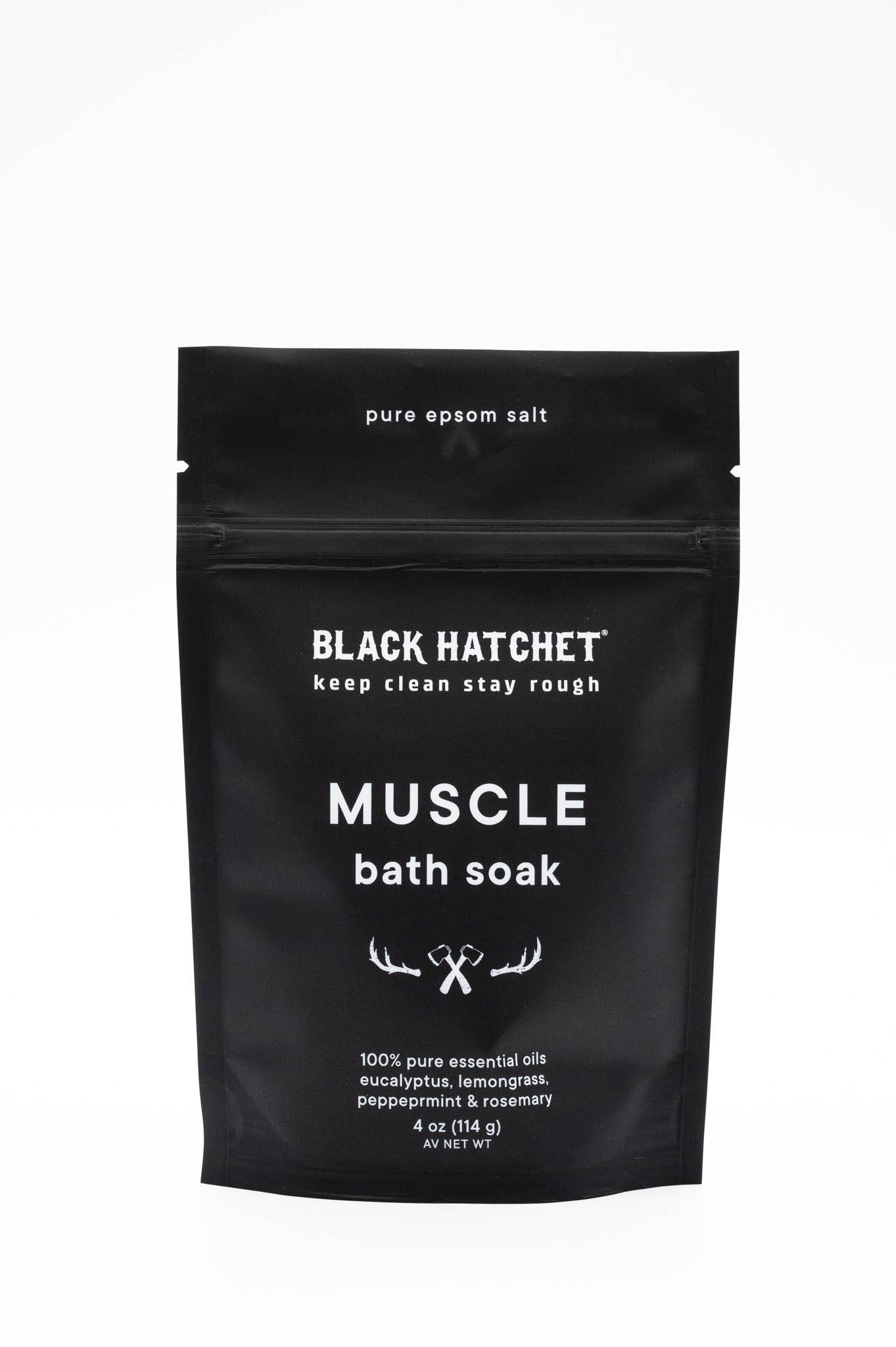 Christmas 🎄 Black Hatchet Muscle Bath Salt ⚫ Gift for Men