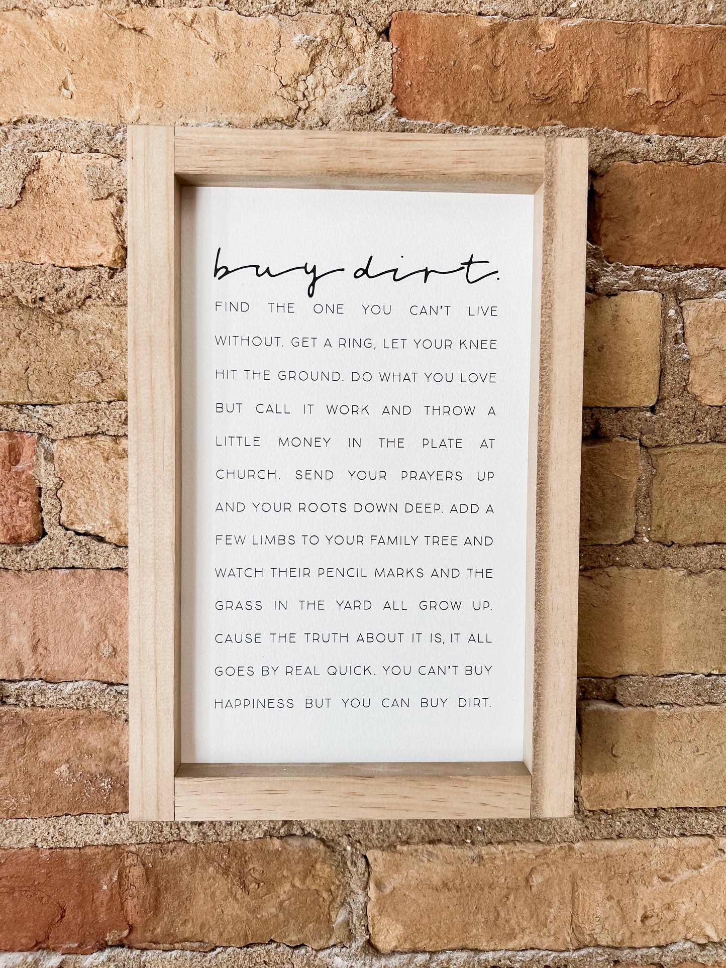 Buy Dirt | Wall Art, Wall Decor
