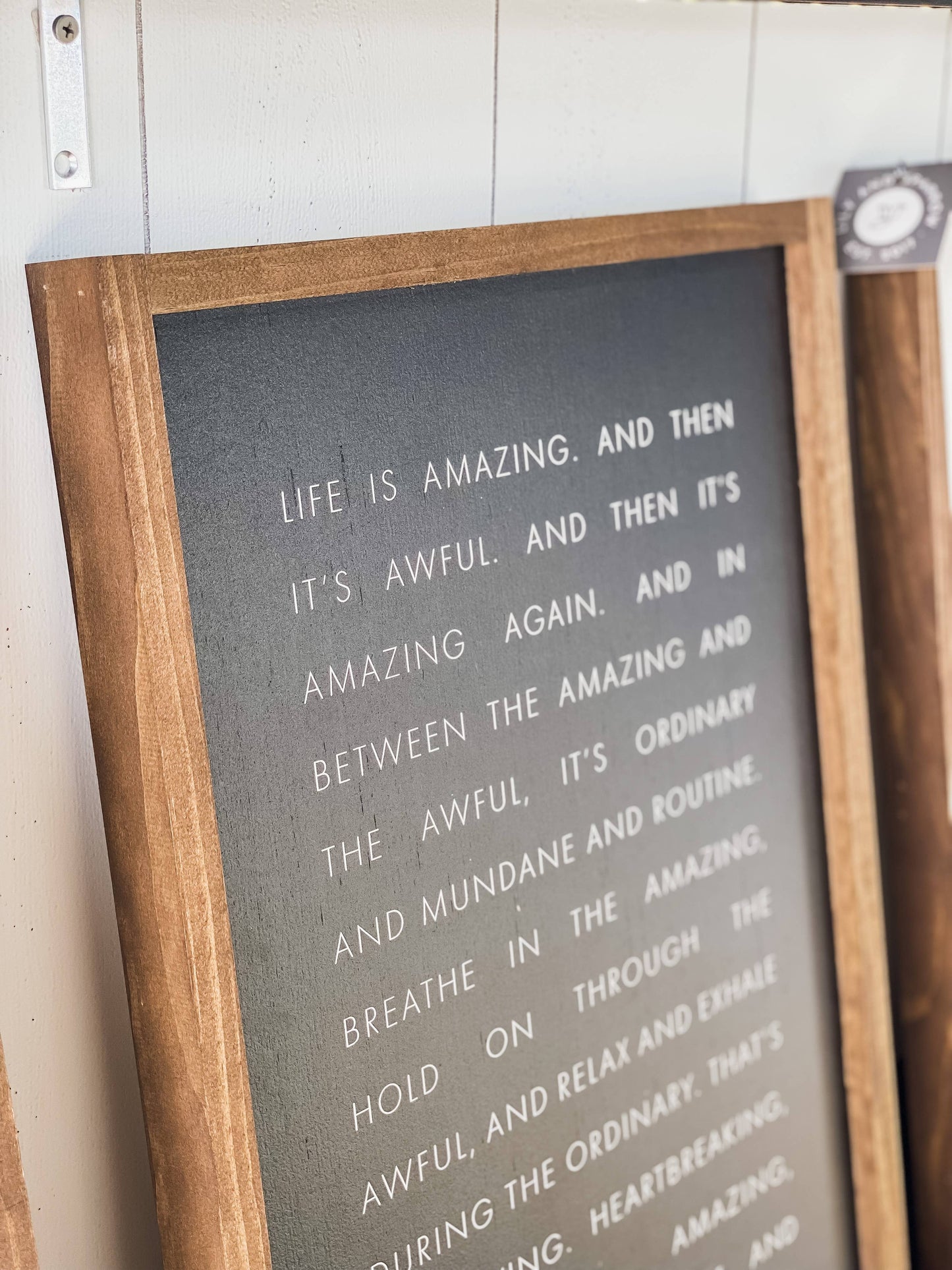 Life Is Amazing and Then It's Awful | Wall Art, Home Decor