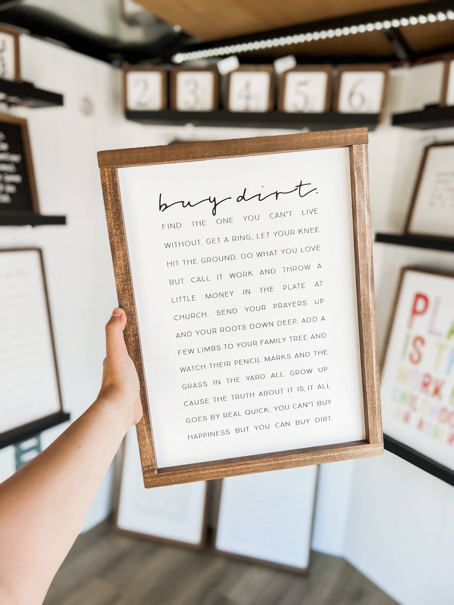 Buy Dirt | Wall Art, Wall Decor