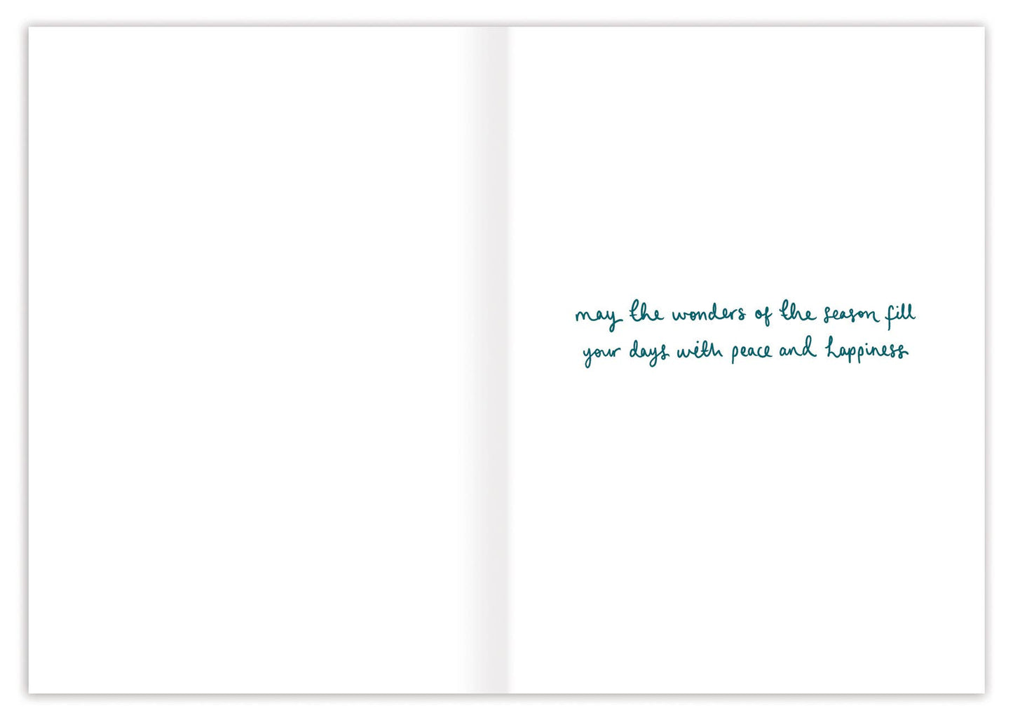 Highland Cow Woolly Wishes Christmas Holiday Card