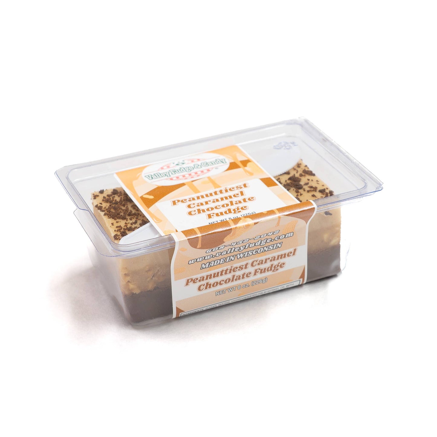 Peanuttiest Caramel Chocolate 1/2 lb. Fudge Bar