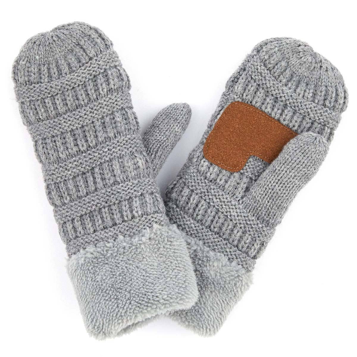 CC Sherpa Lined Mittens | 2 Sizes ( MT-25 ) ( JUNIOR-MT-25 )