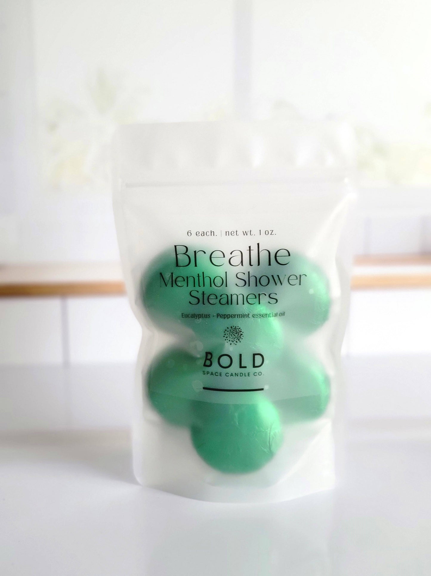 Breathe - Eucalyptus & Peppermint Menthol Shower Steamers