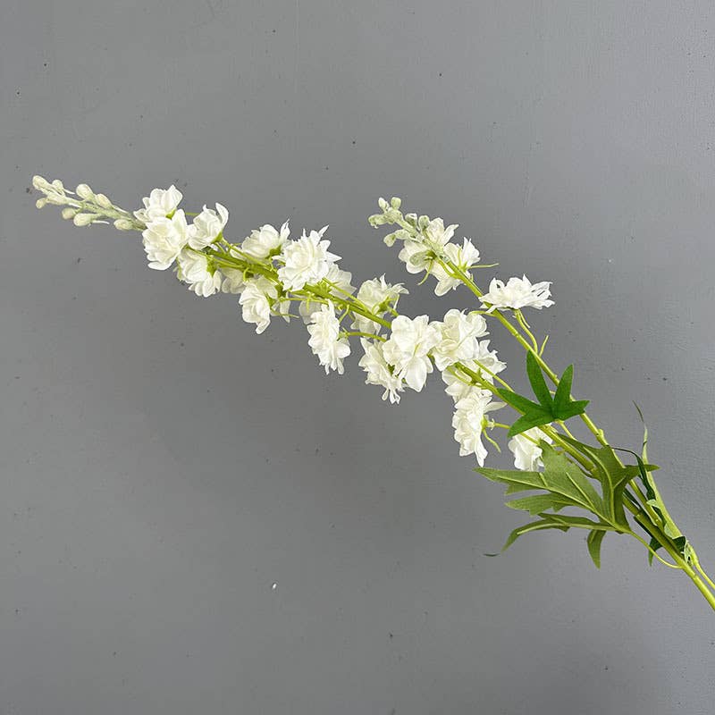 33''T Silk Delphinium Flower Stem, Srping/Summer Decorations