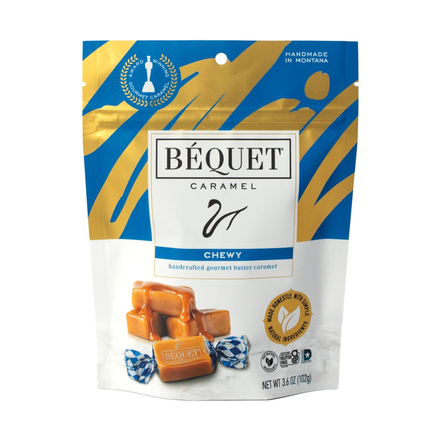 Béquet Gourmet Caramel 3.6 oz Pouch