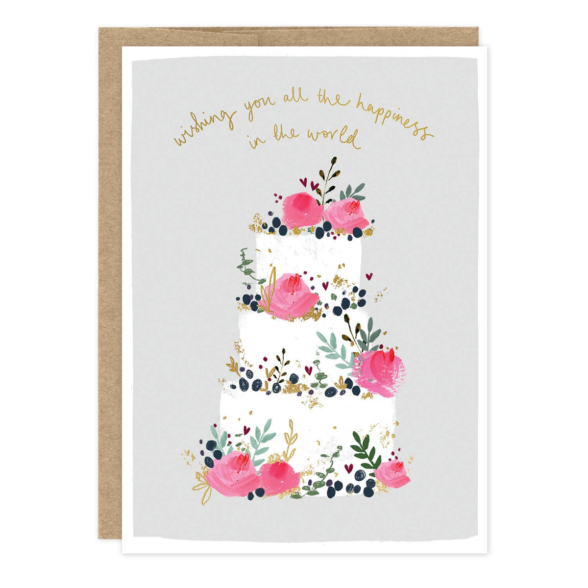 Wedding Cake Wedding Card