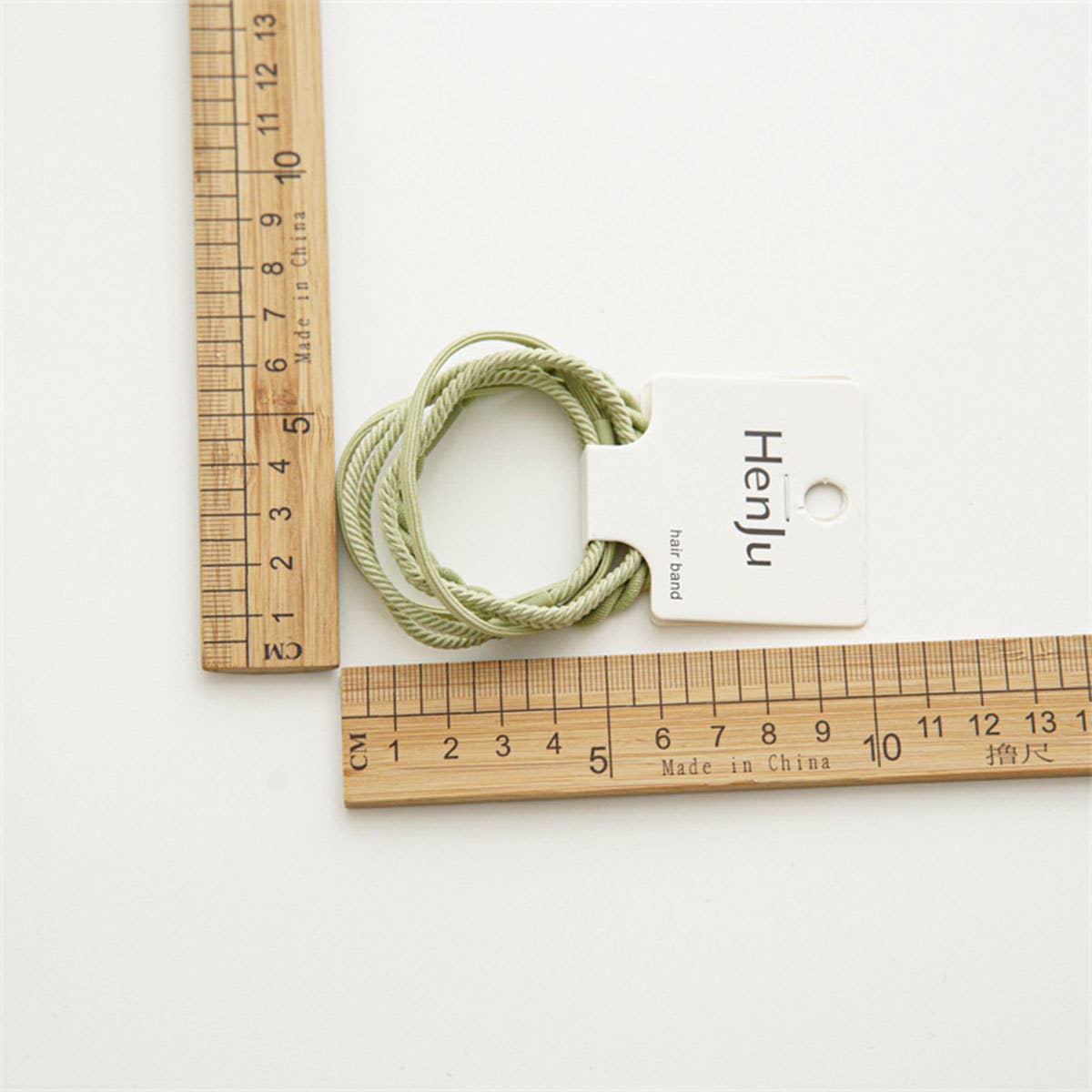 4PCS/SET SUPER STRETCHY ELASTIC SIMPLE HAIR TIES_CWAHA0334