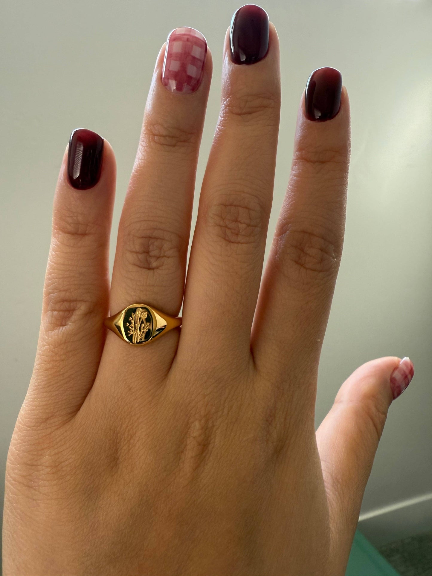 Bouquet Gold Ring