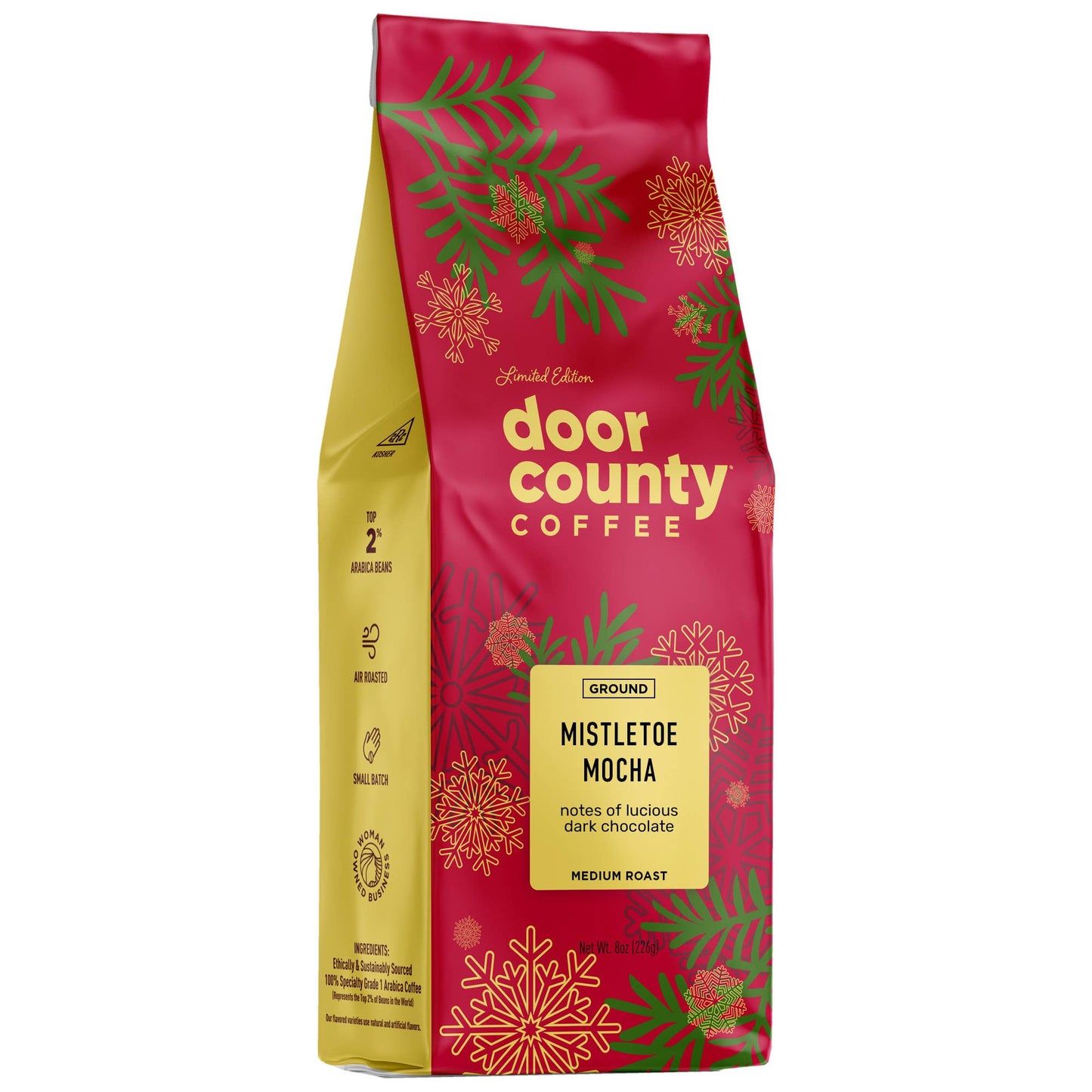 8oz Mistletoe Mocha Specialty HOLIDAY Flavored Coffee