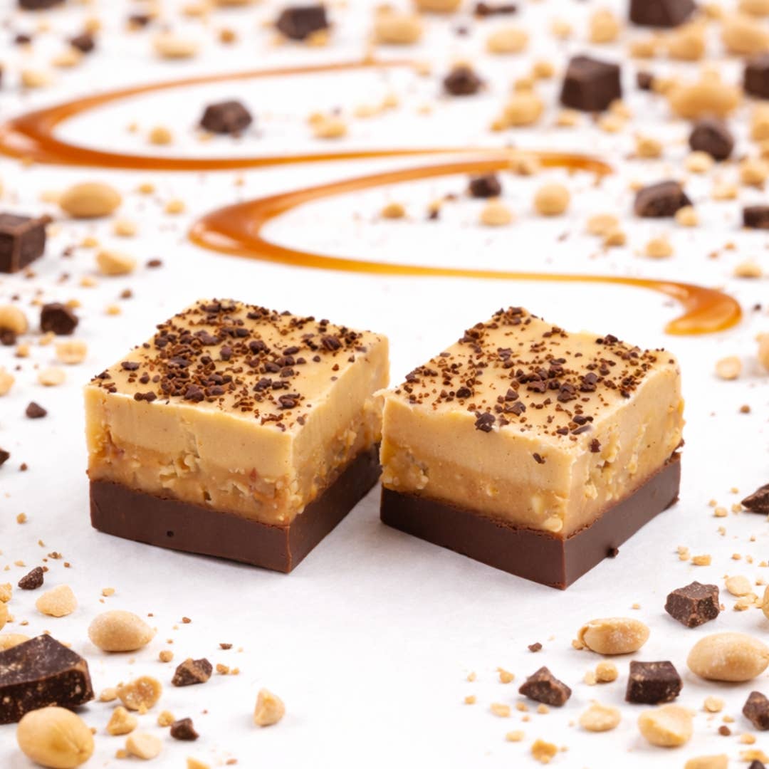 Peanuttiest Caramel Chocolate 1/2 lb. Fudge Bar