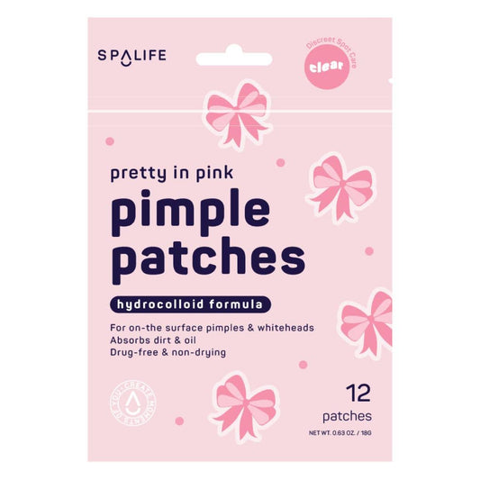 Pretty in Pink Hydrocolloid Clear Pimple Patches