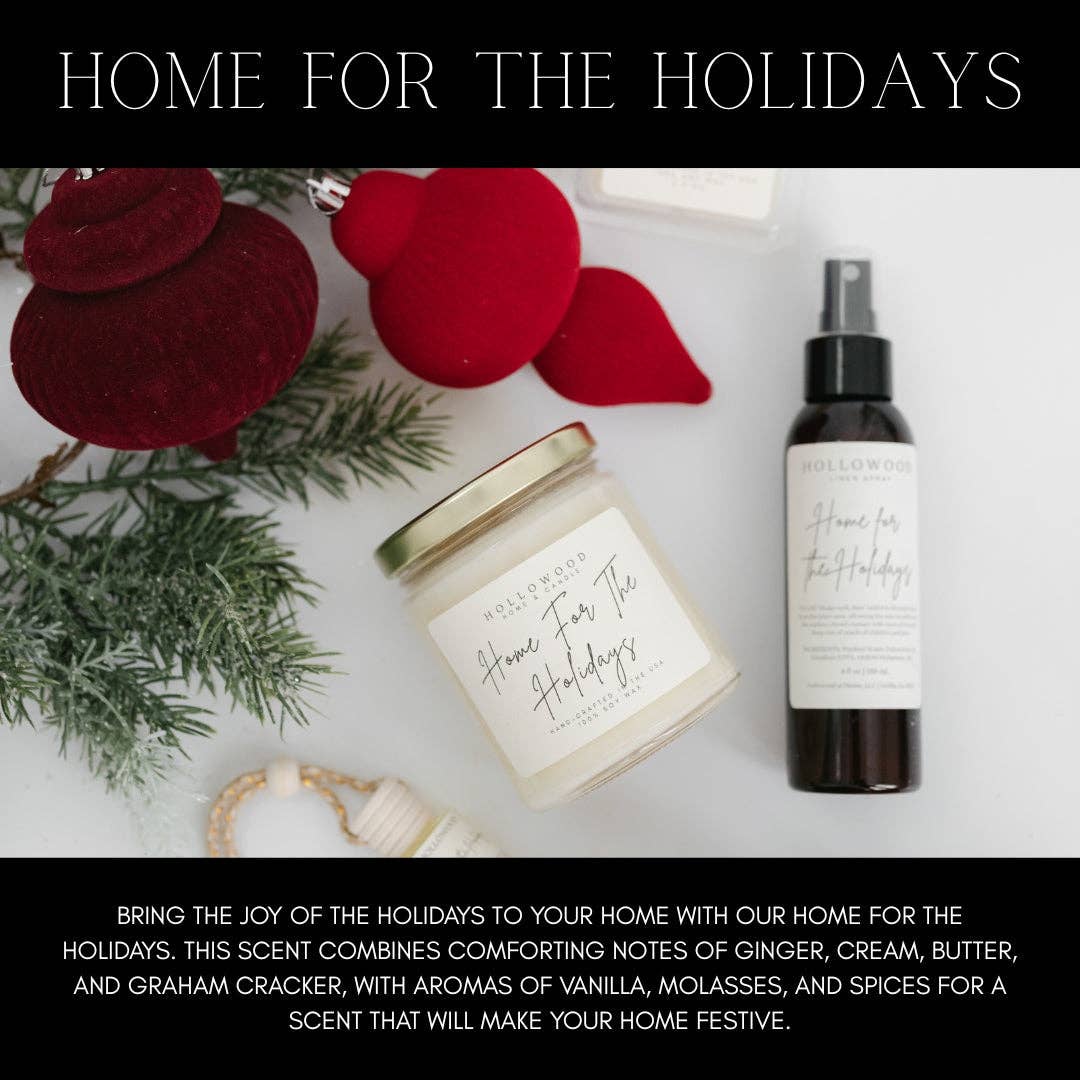 HOME FOR THE HOLIDAYS | HOLIDAY | 8 OZ CANDLE