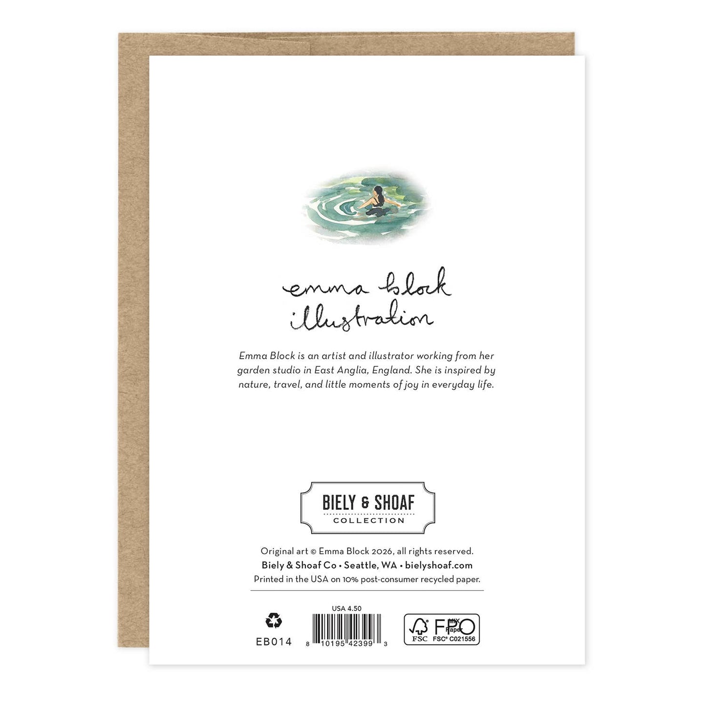 Lake Adventure Birthday Card