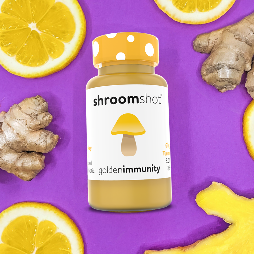 Immunity Shot (Ginger Turmeric)- w/ Turkey Tail Mushroom