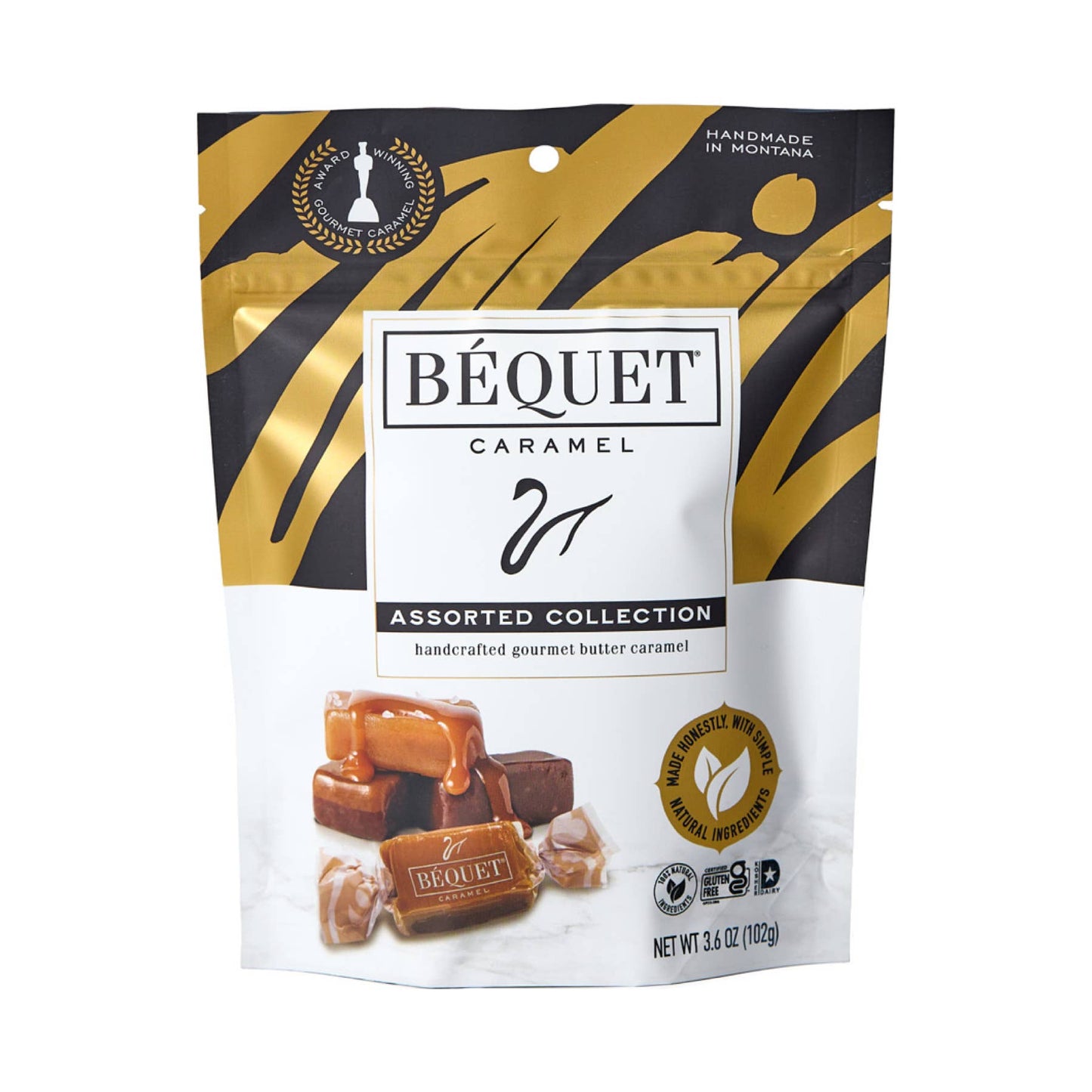 Béquet Gourmet Caramel 3.6 oz Pouch