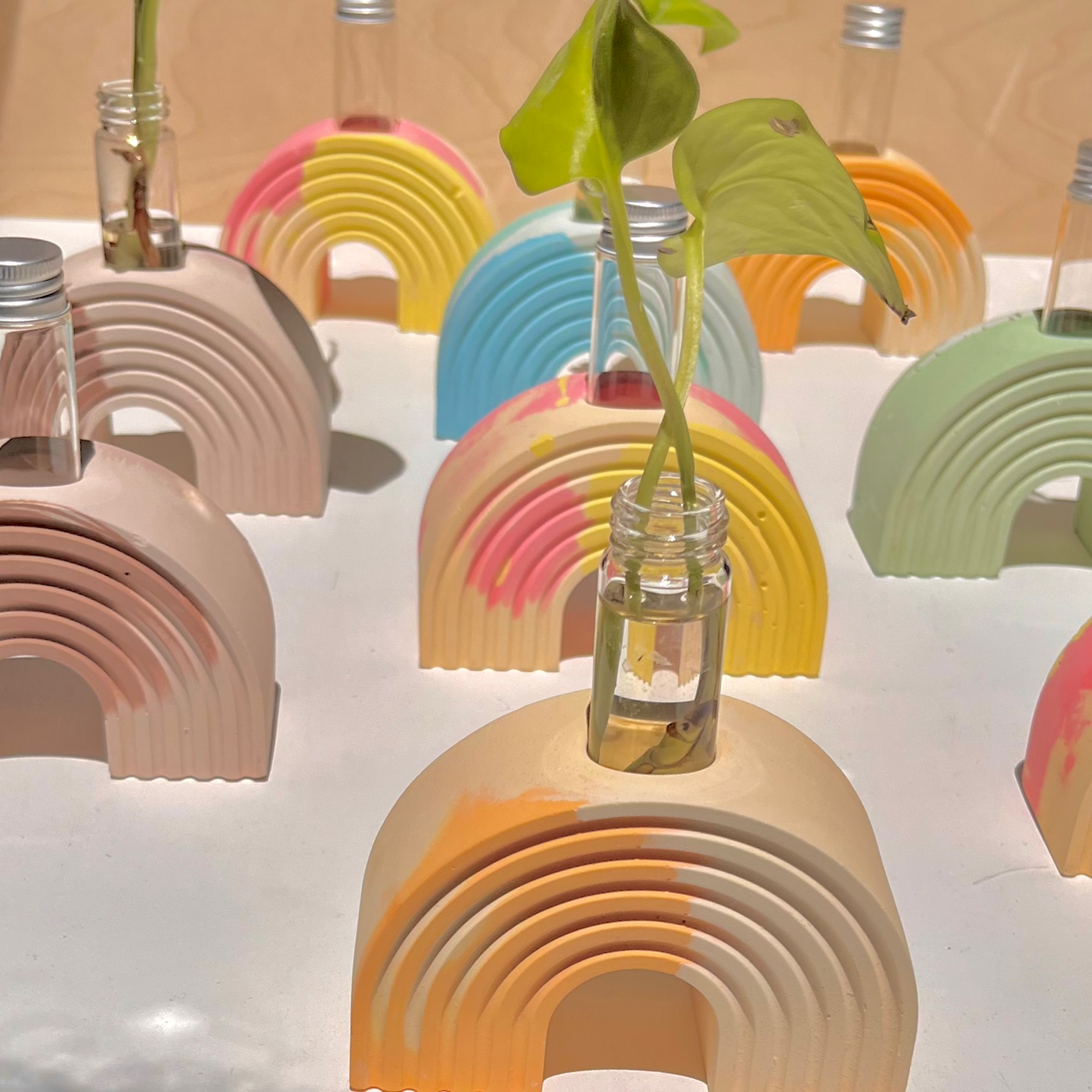 Rainbow Arch Vase | Propagation Station | Candlestick Holder