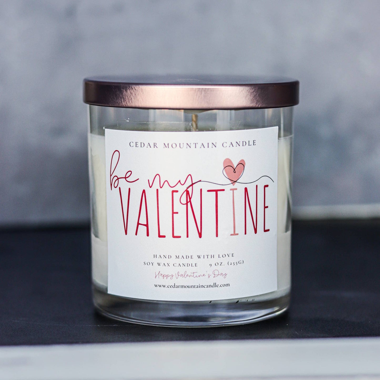 Be My Valentine - Valentine's Day Soy Candle - 9 oz Jar