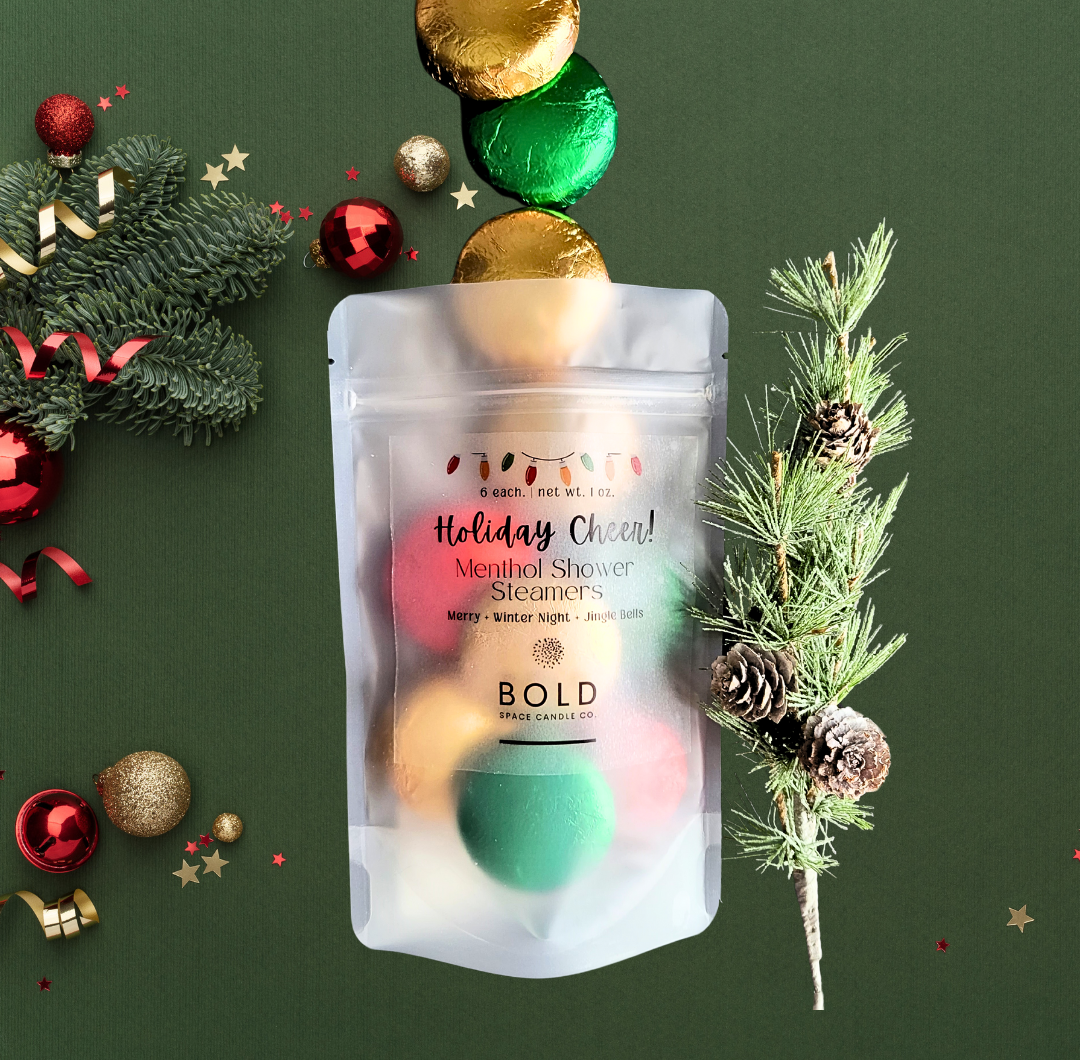 Holiday Shower Steamers –Festive 6 Pack Gift Set 🎁