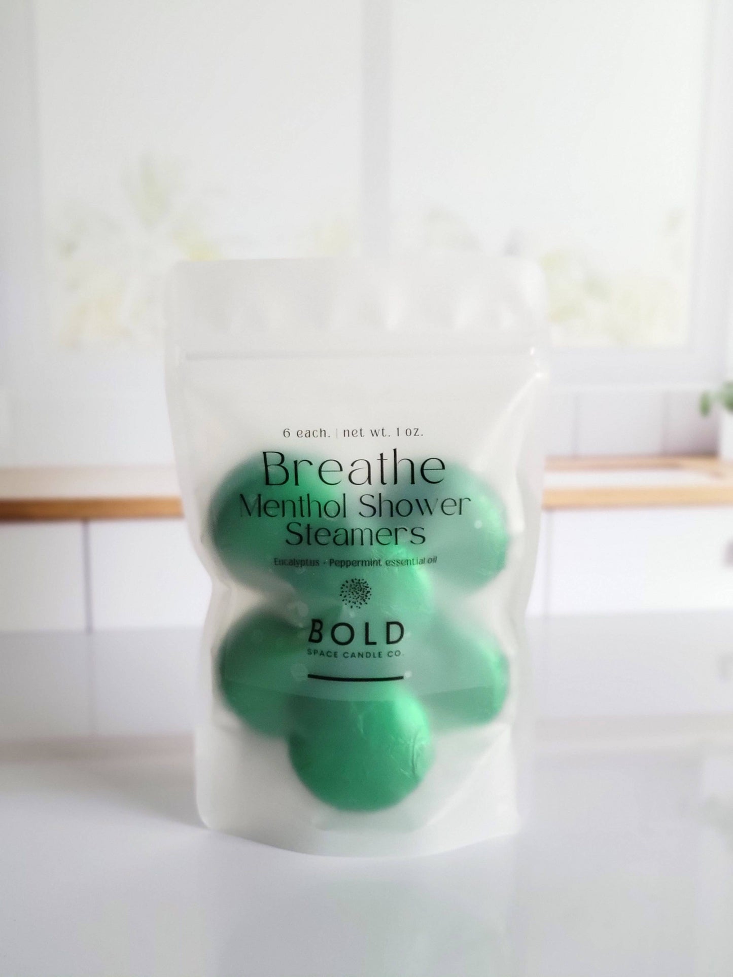 Breathe - Eucalyptus & Peppermint Menthol Shower Steamers