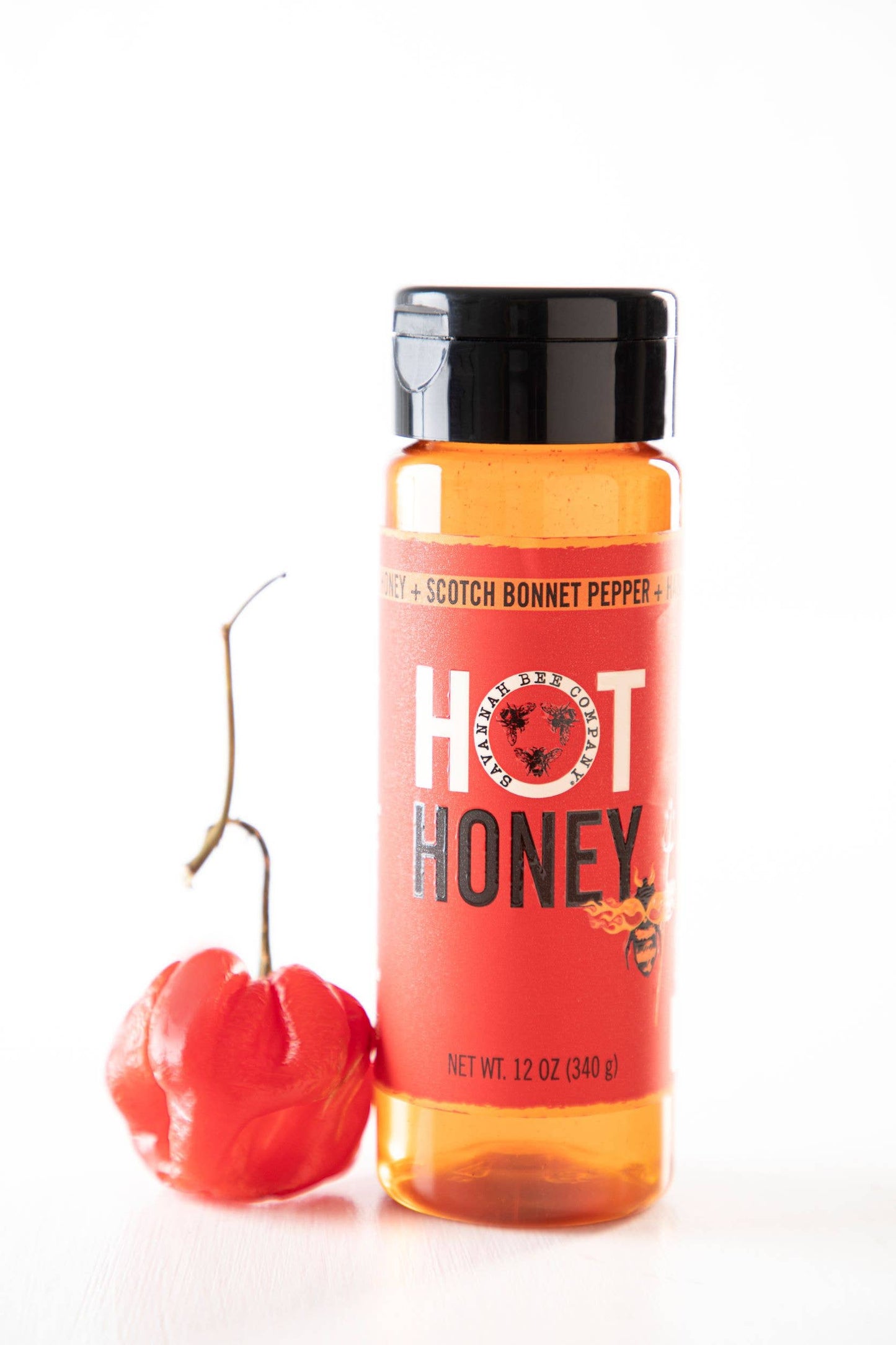 Hot Honey - Plastic Squeeze Bottle  - 12oz